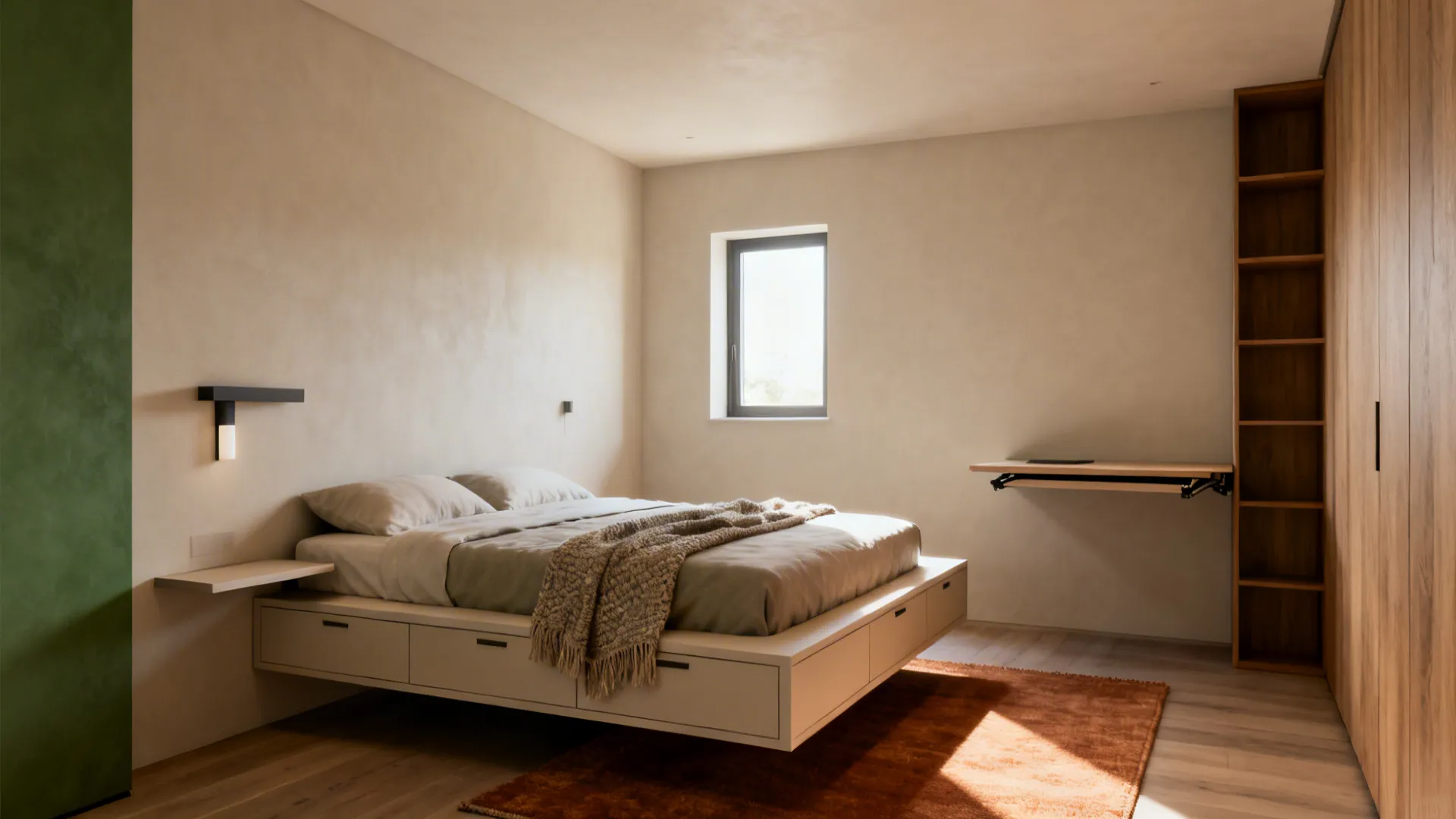 Full-Size Bed in Small Room: 5 Smart Ideas: Clever layout and storage tricks to fit a full-size bed into cramped bedrooms without sacrificing style