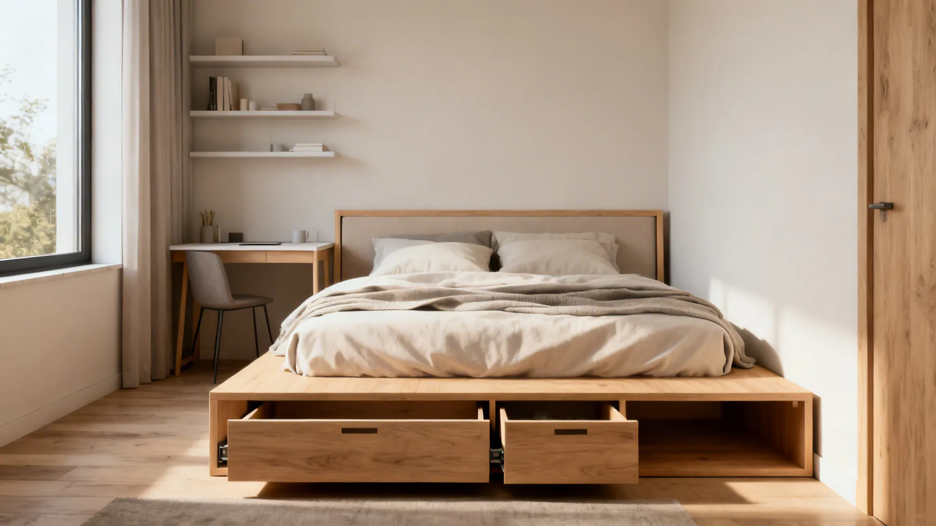 5 Smart Full-Size Bed Ideas for Small Rooms