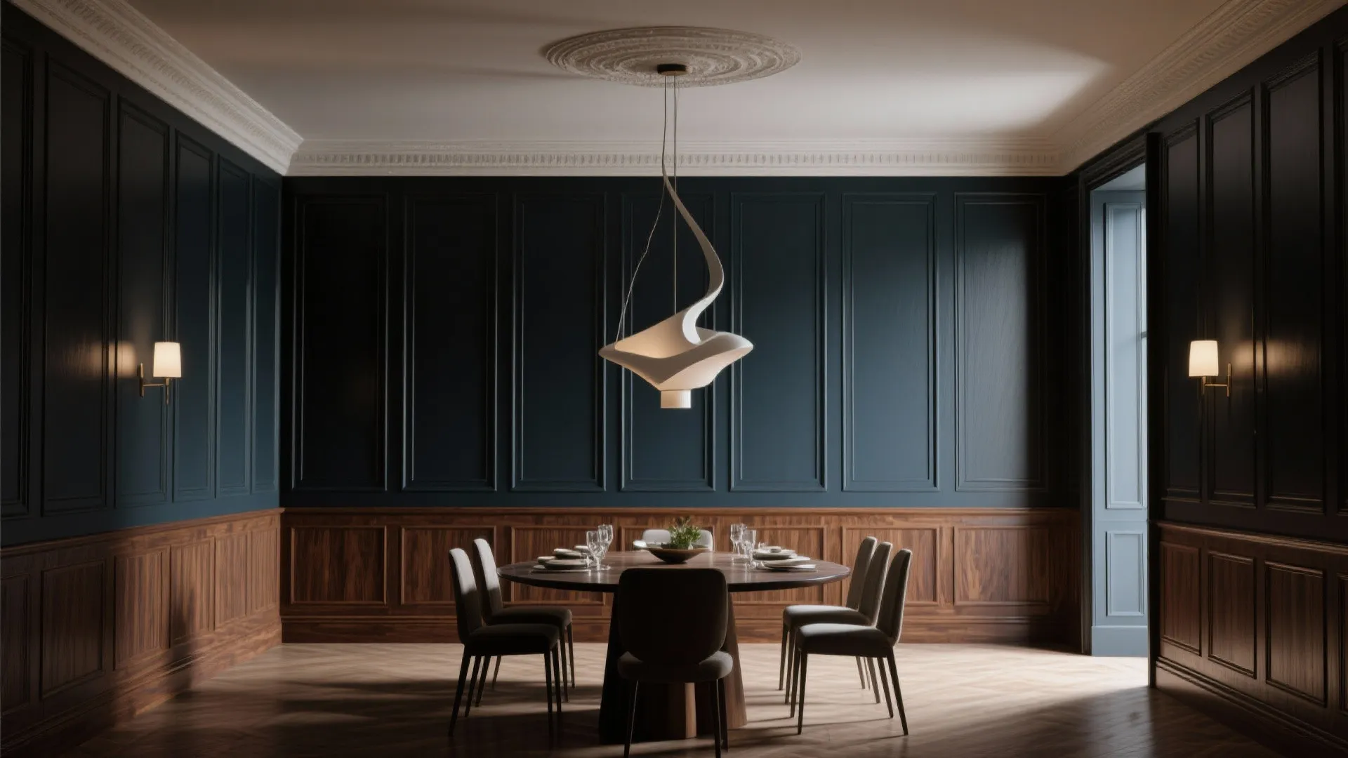 5. Full-Height Board-and-Batten for Drama