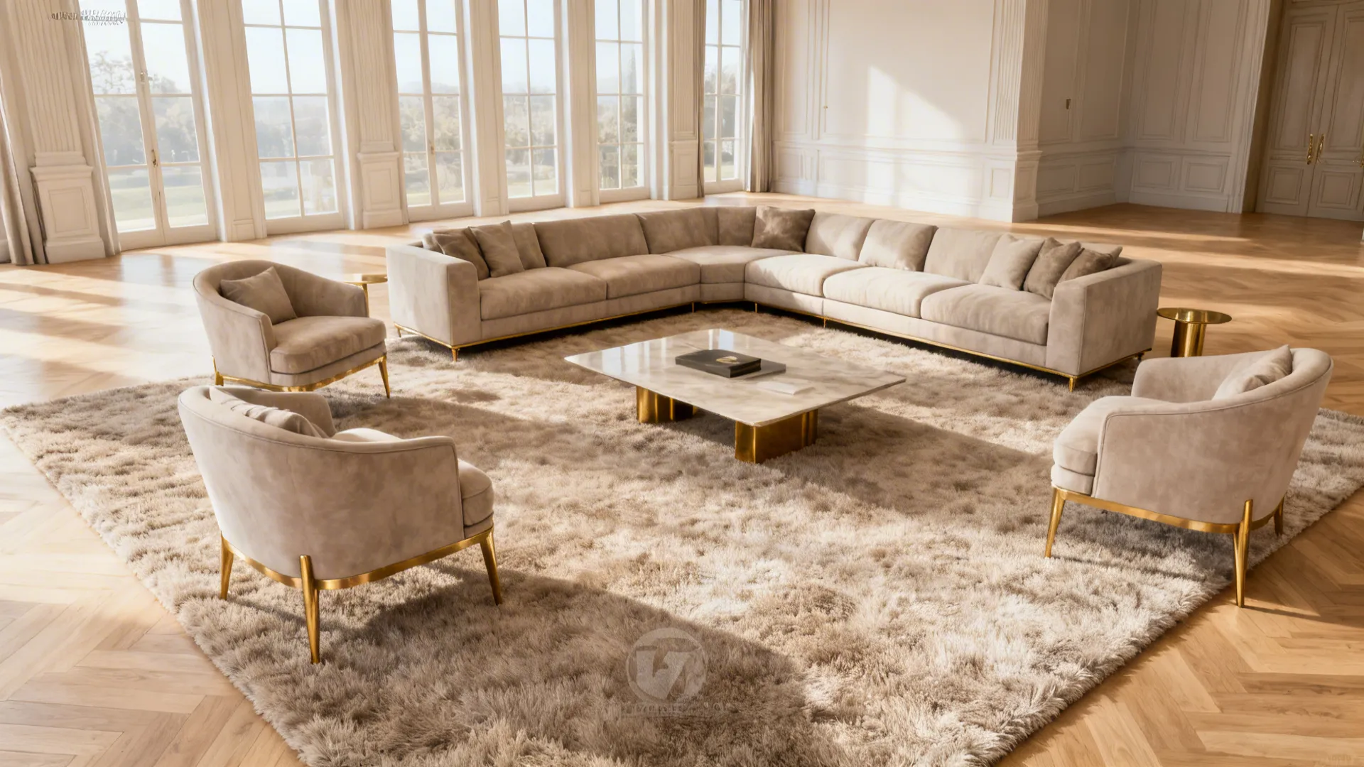 1. The Full-Frame Anchor (Large Living Rooms)