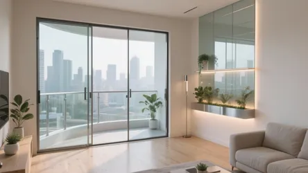 5 balcony full glass designs that elevate small spaces