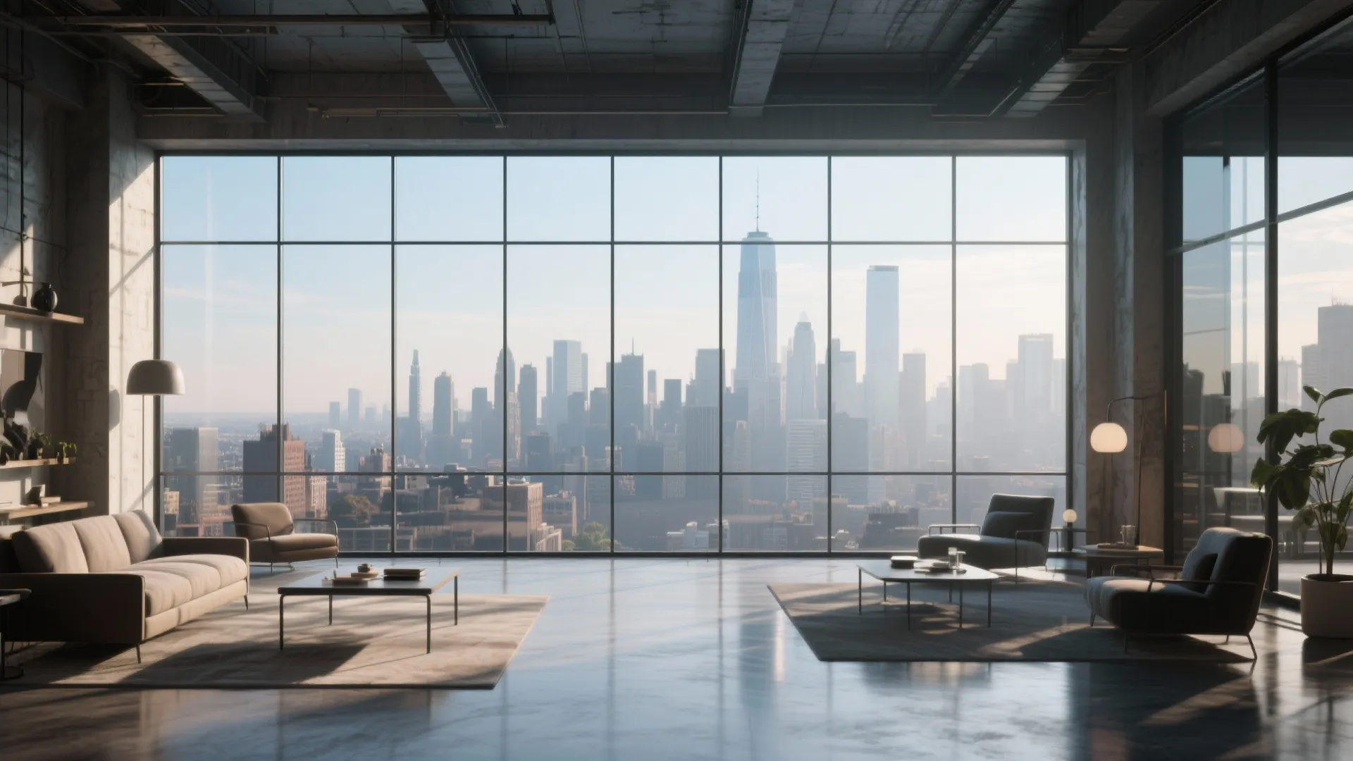 Idea 8: Full-Height Glass Walls