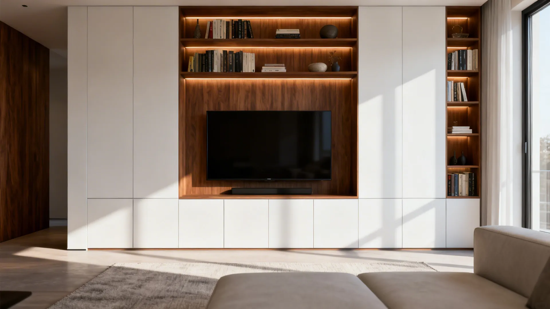 5 Built-In Shelf Ideas for Small Living Rooms