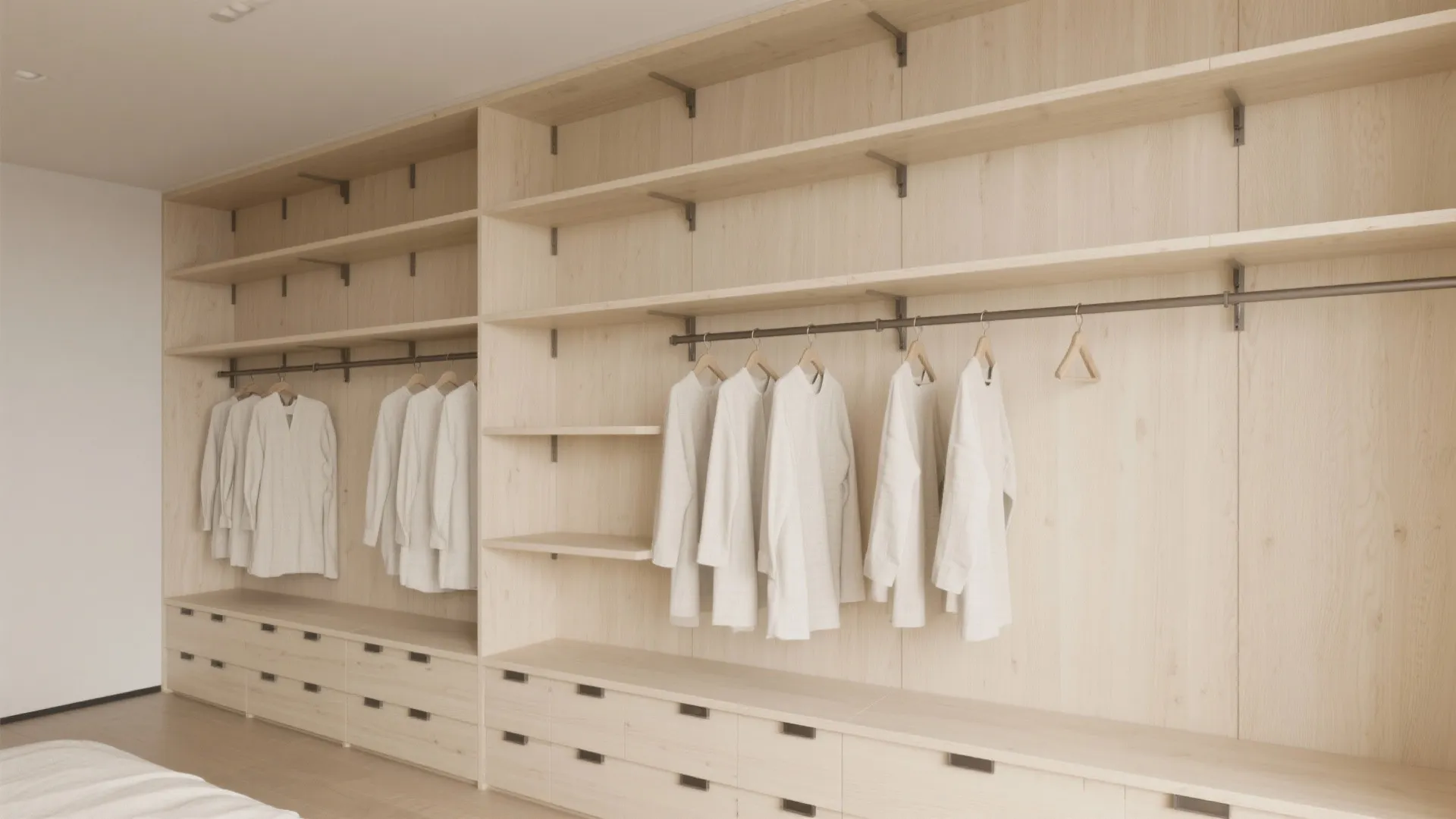 Tips 3: 収納は“面”で作る（收纳技巧を4つの壁で）