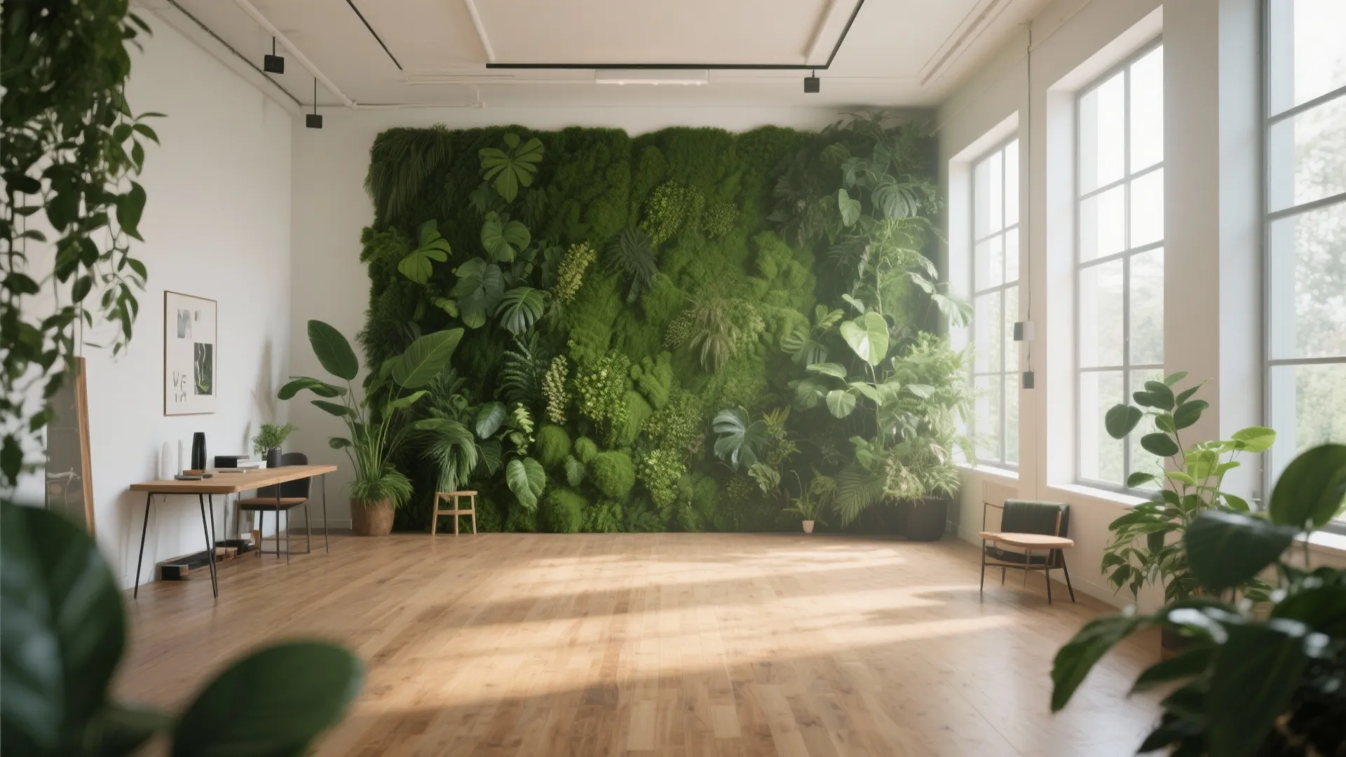 2. Full Wall Living Green