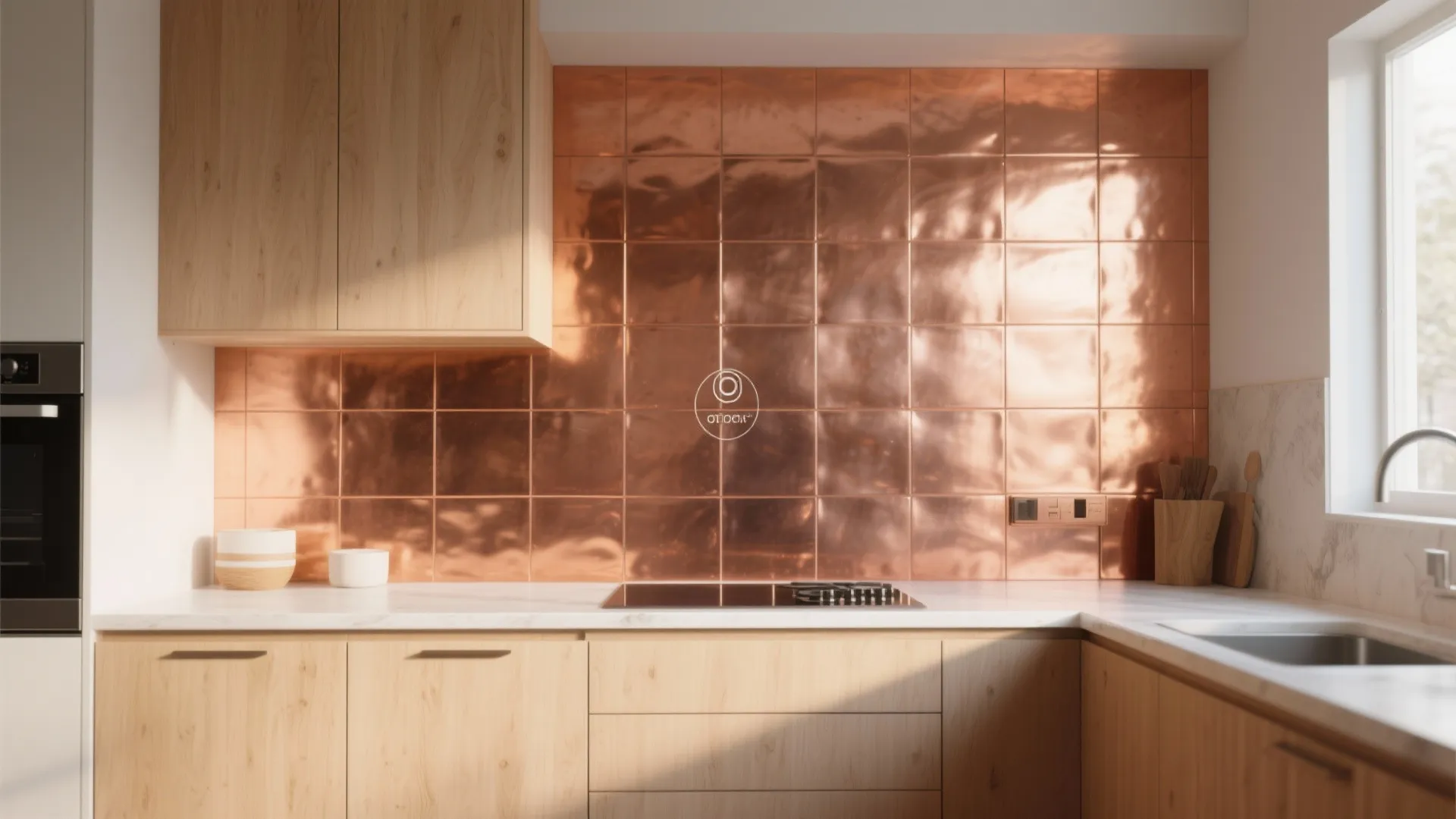 1. Full Sheet Copper Wall