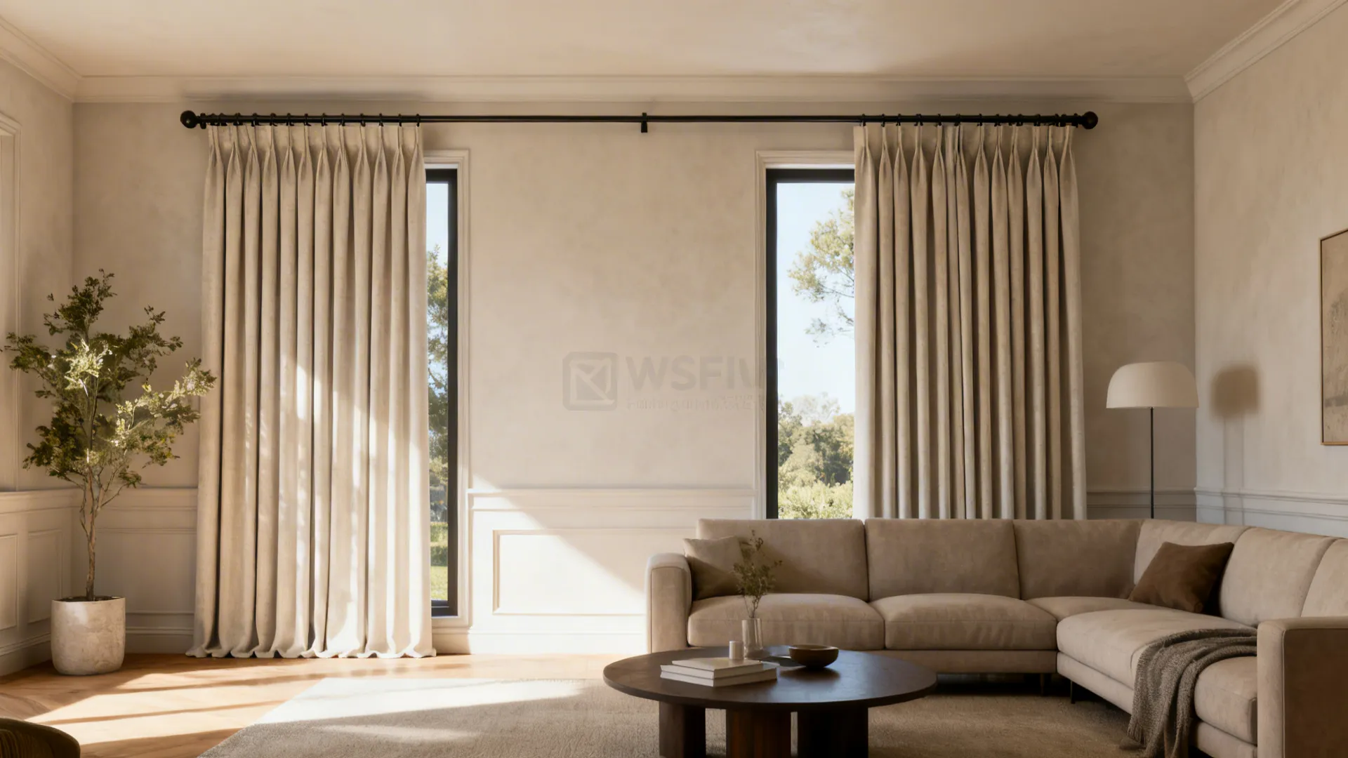 Extra Wide Curtains: 5 Big Ideas for Living Rooms