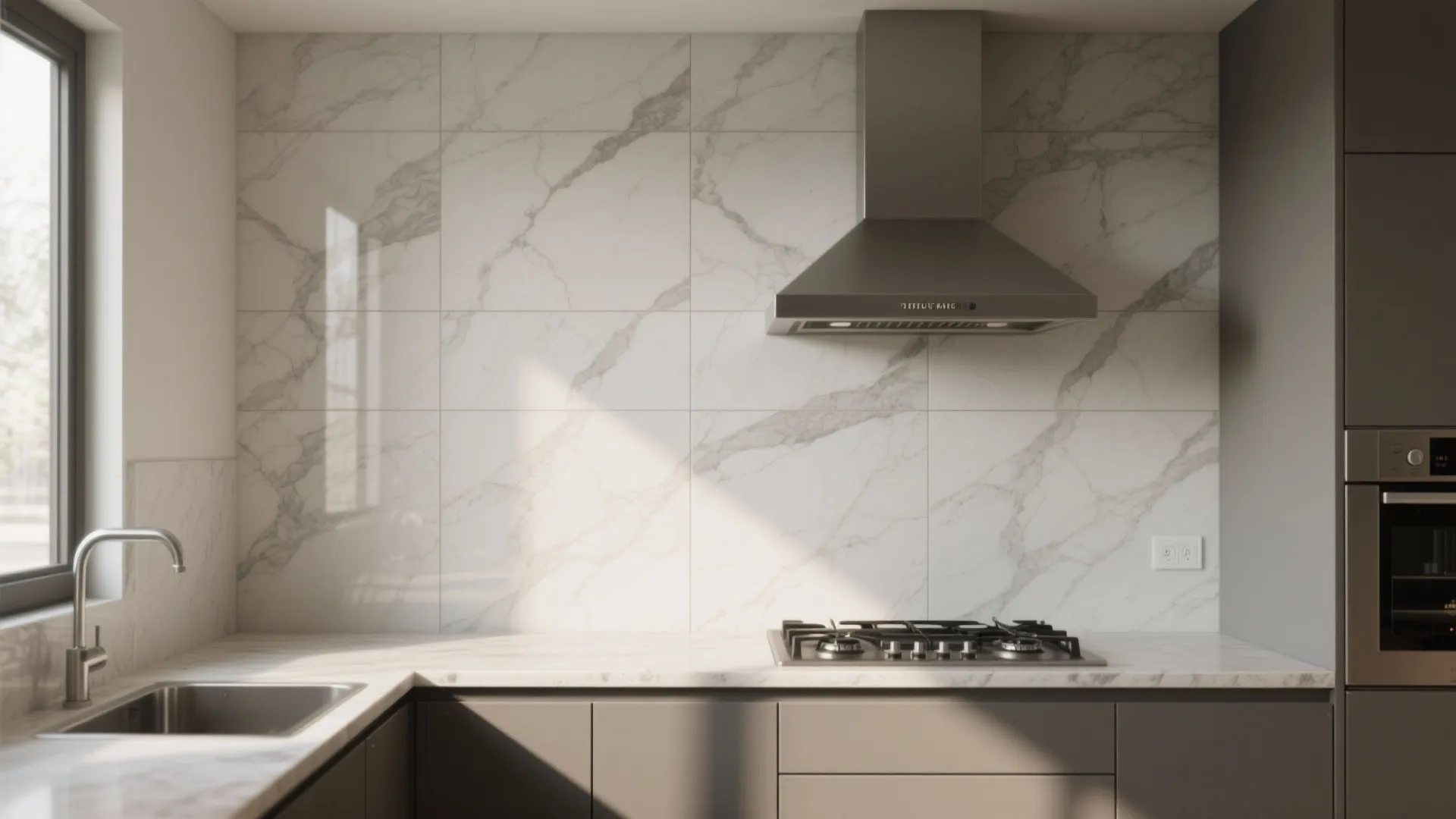 2. Full Wall Tile for a Cohesive Look