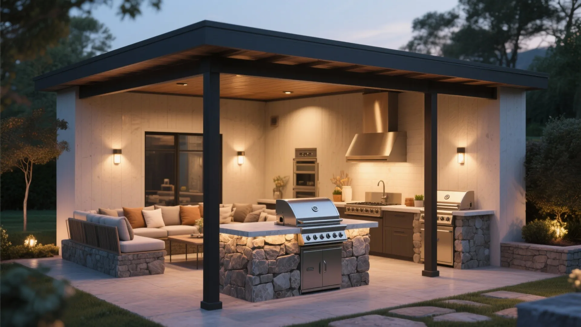 4. Fully Covered Pavilion