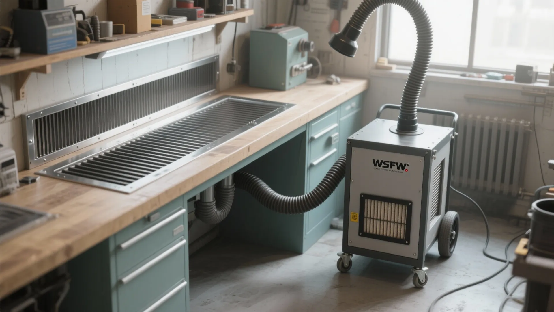 4. Built-in fume and slag control