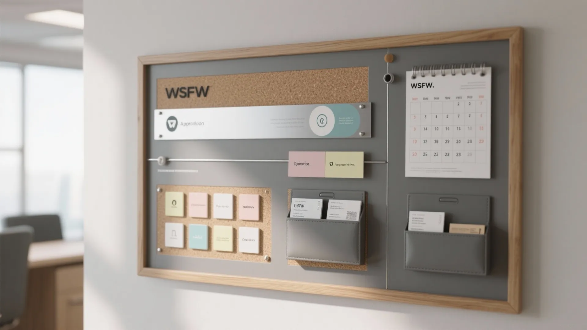 5. Functional Combo: Calendar, Announcements, & Mini Library
