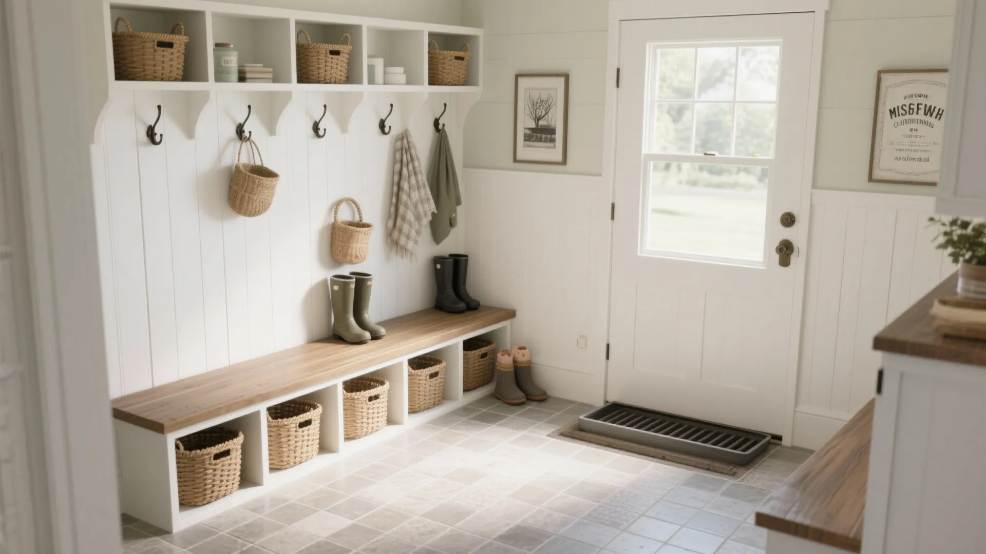 4. Mudroom That Actually Works