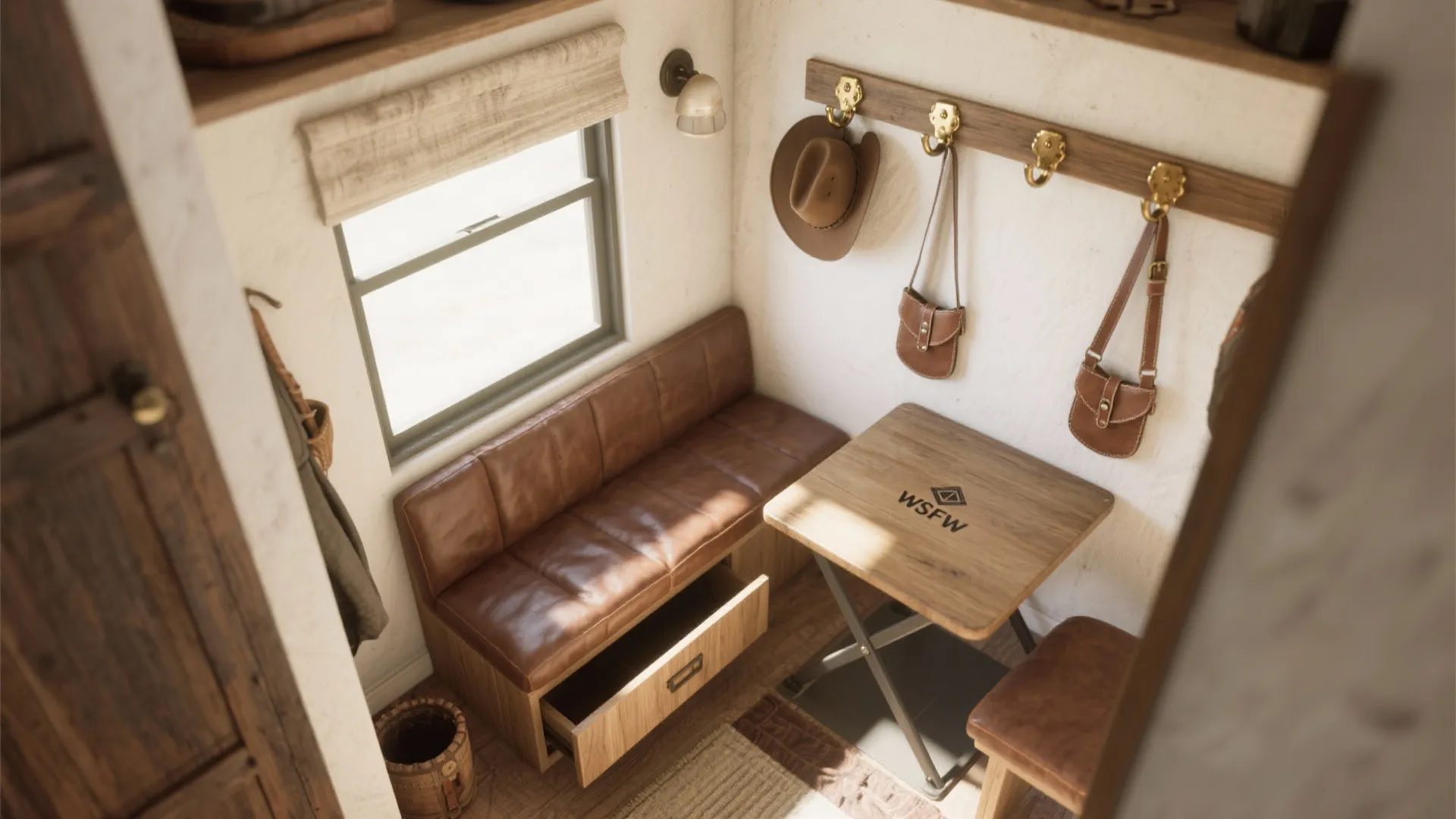 3. Functional Western Nook