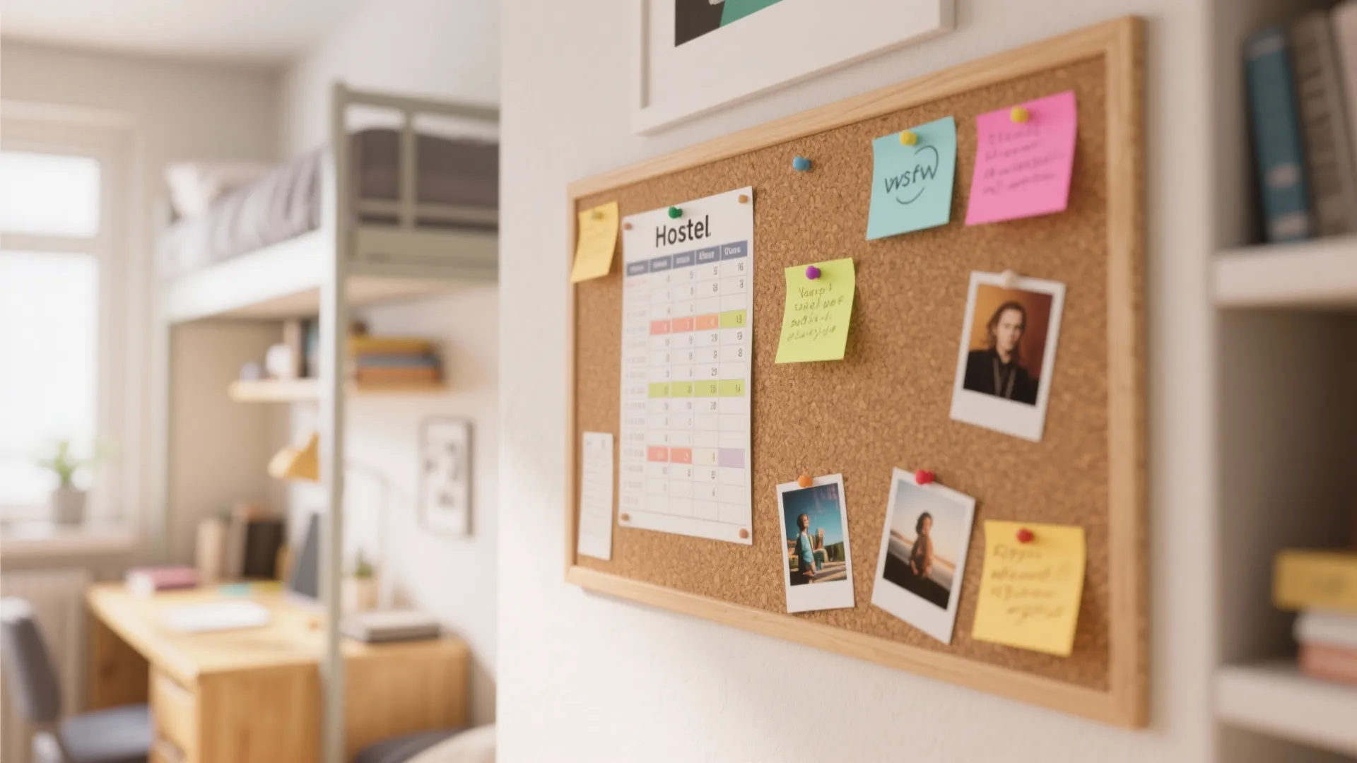 Functional Pinboard or Whiteboard