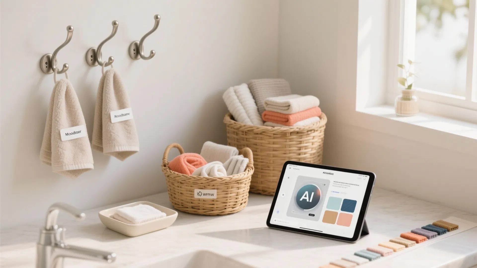 5. Functional Styling — hooks, trays, and a touch of AI-powered styling