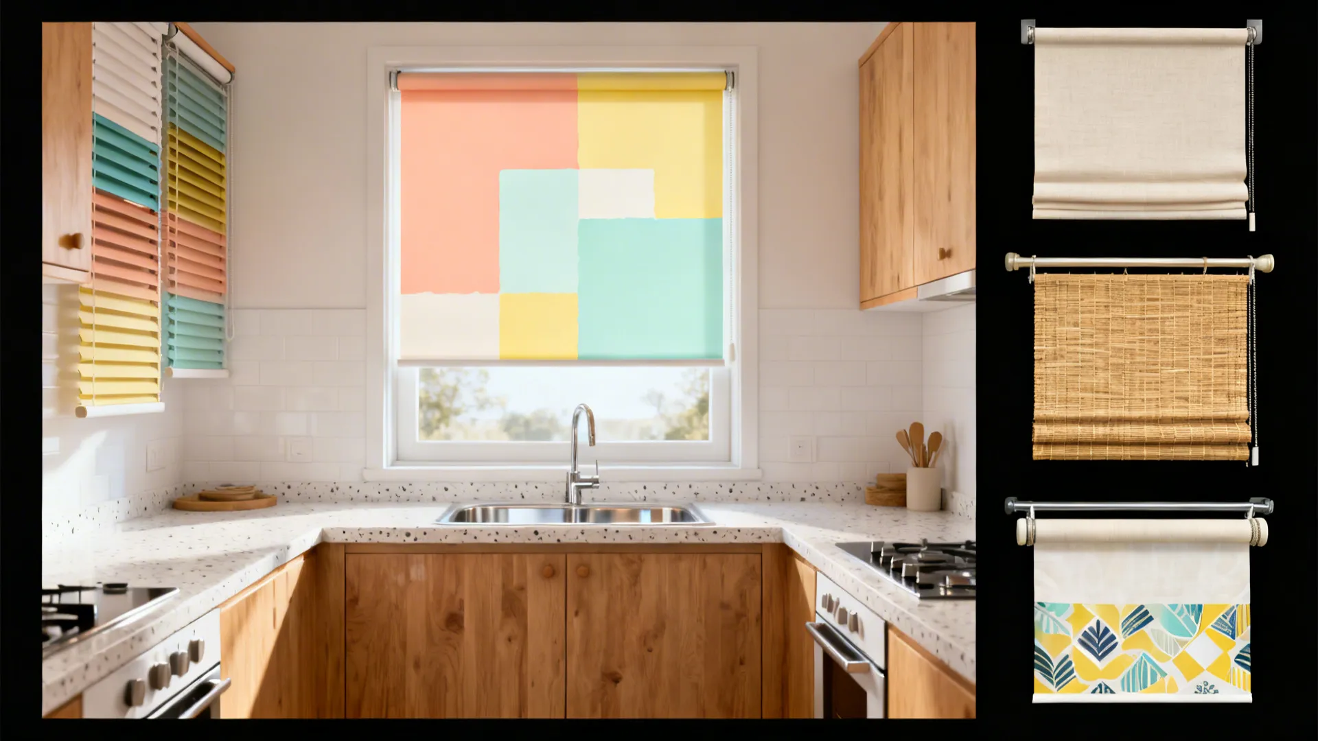 5 DIY Funky Kitchen Blinds Ideas That Actually Work