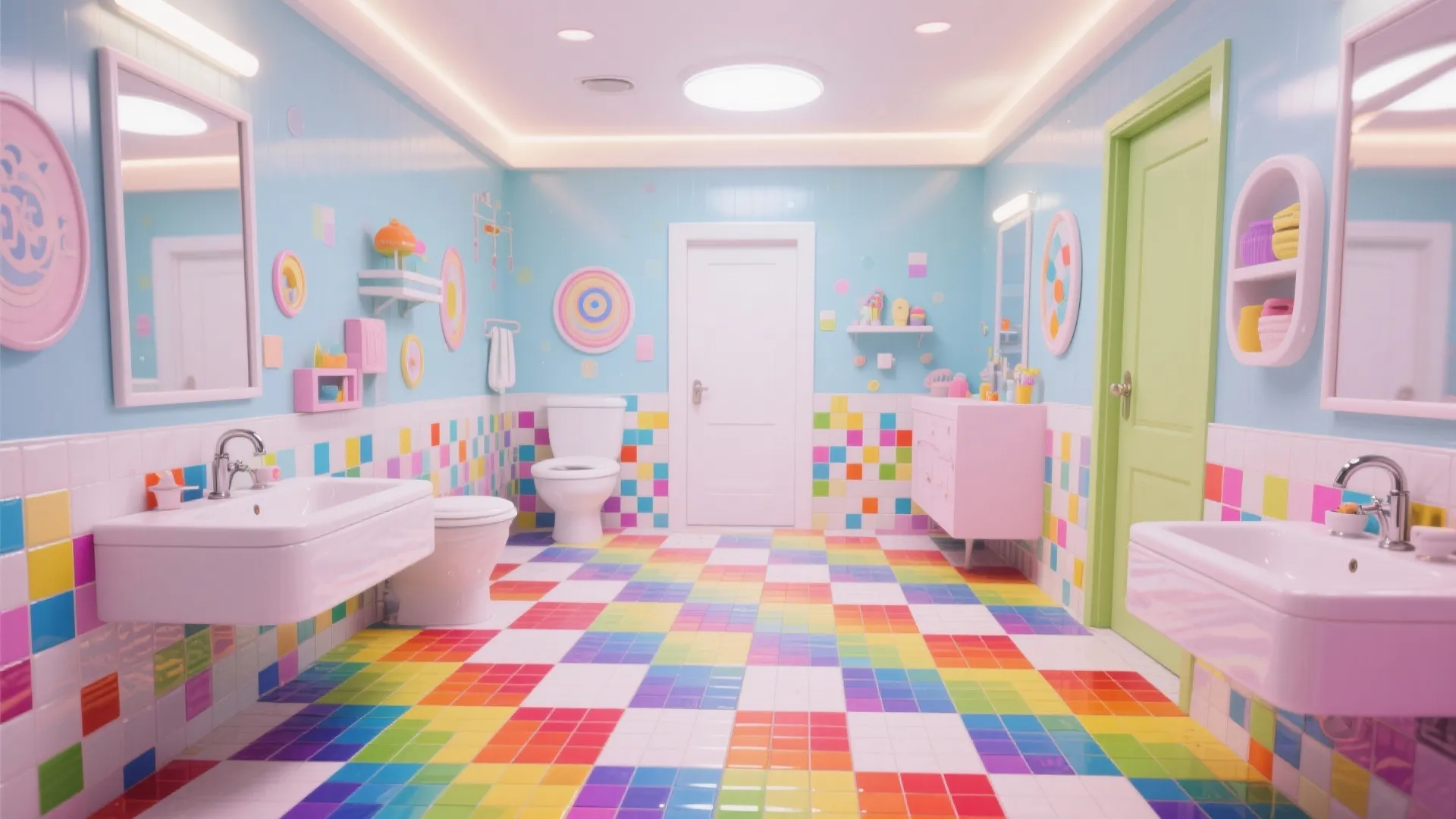 2. Funky Tile Patterns