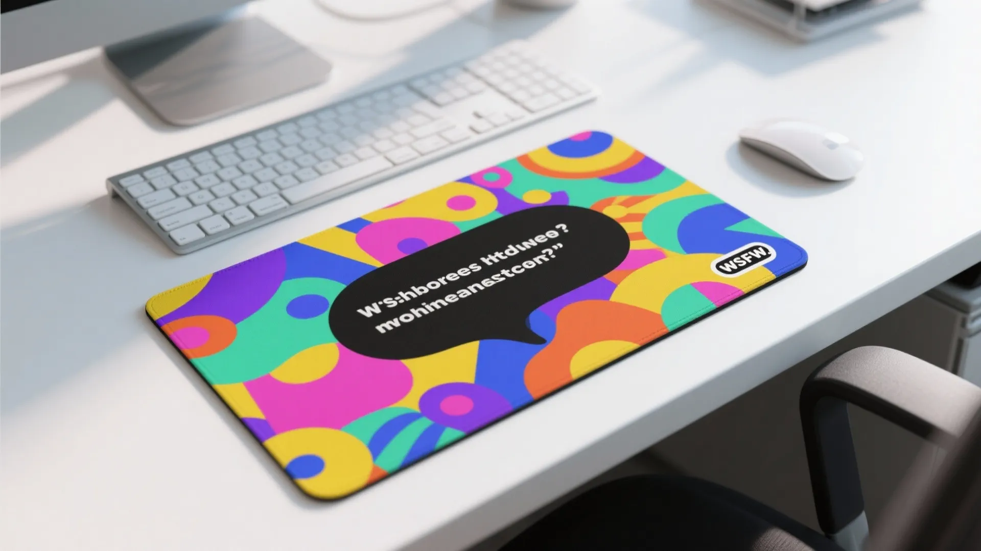 8. Funny Quote Mousepad