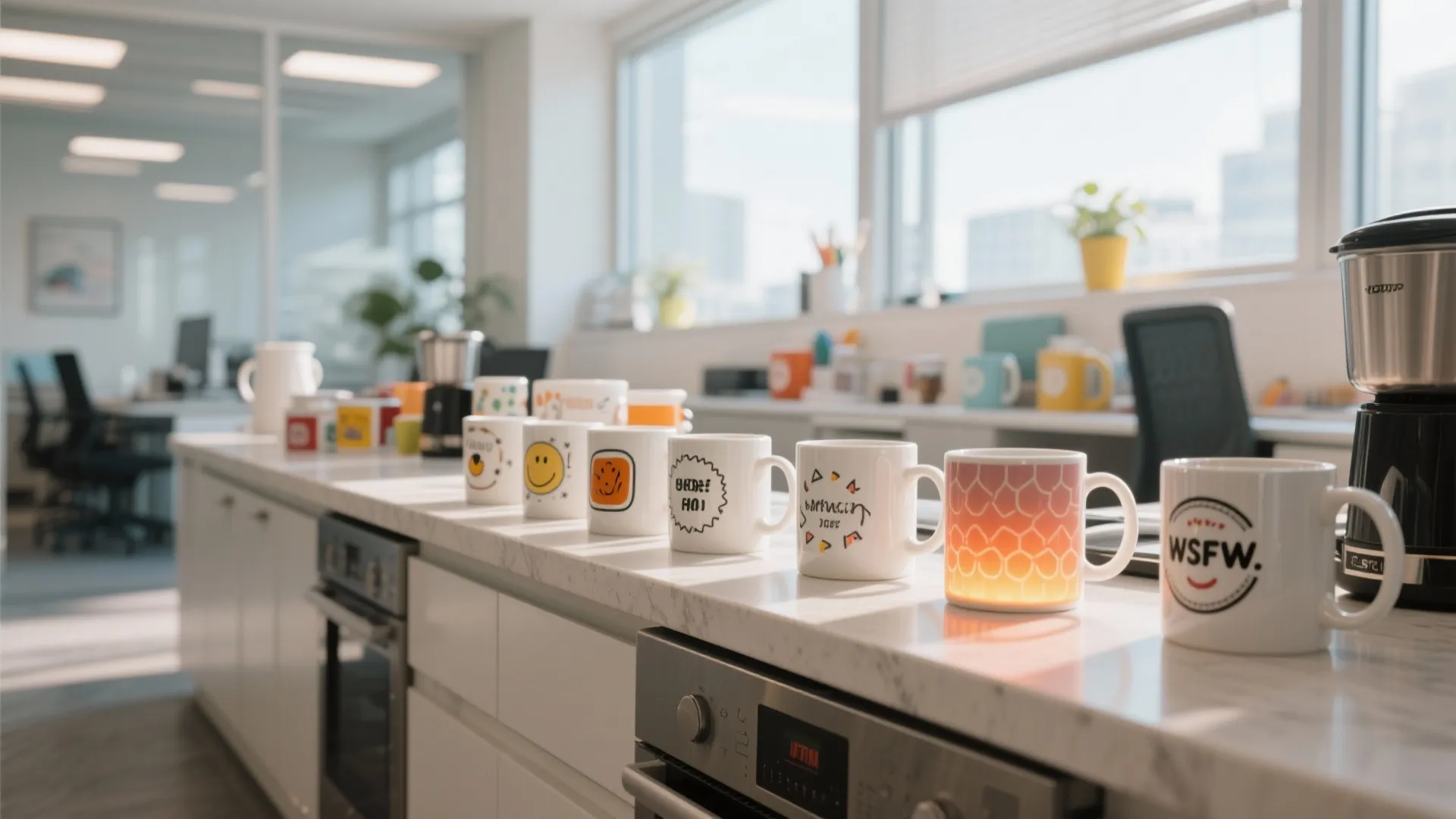 3. Funny Office Mugs