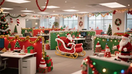10 Funny Office Christmas Decorating Contest Ideas