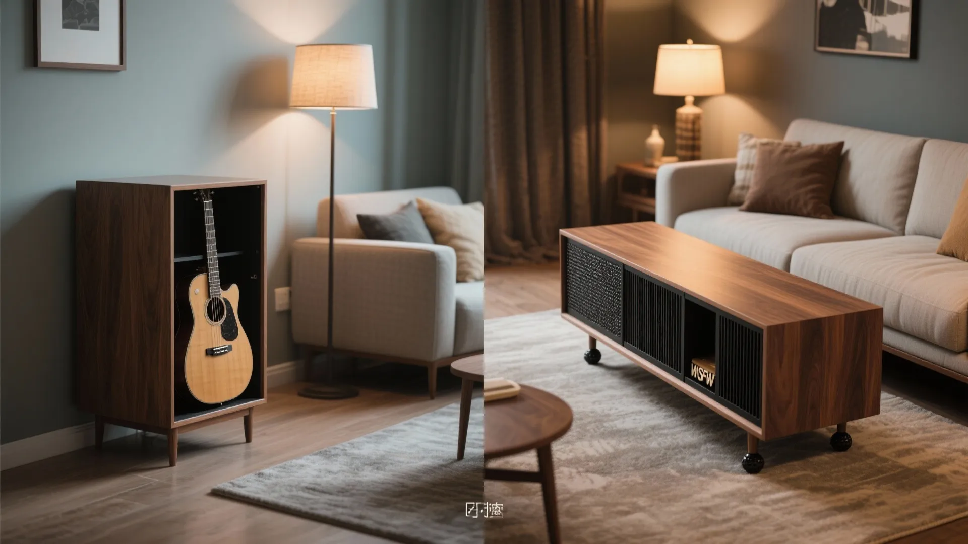 5. Furniture-friendly amp cabinet