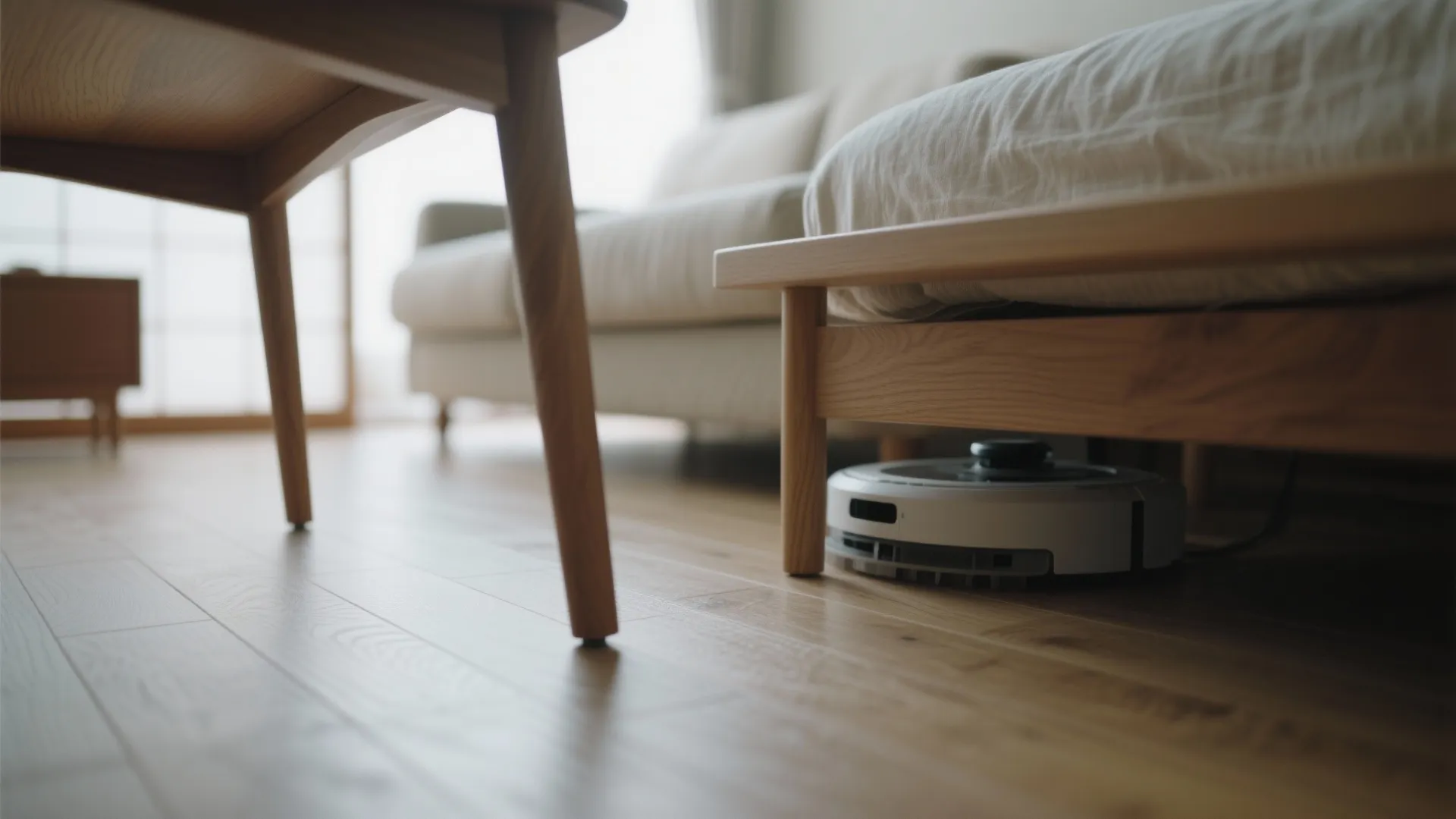 Tips 3: 家具脚の“高さ統一”で迷子ゼロへ。70mm or 100mmの二択ルール（収納技巧と両立）