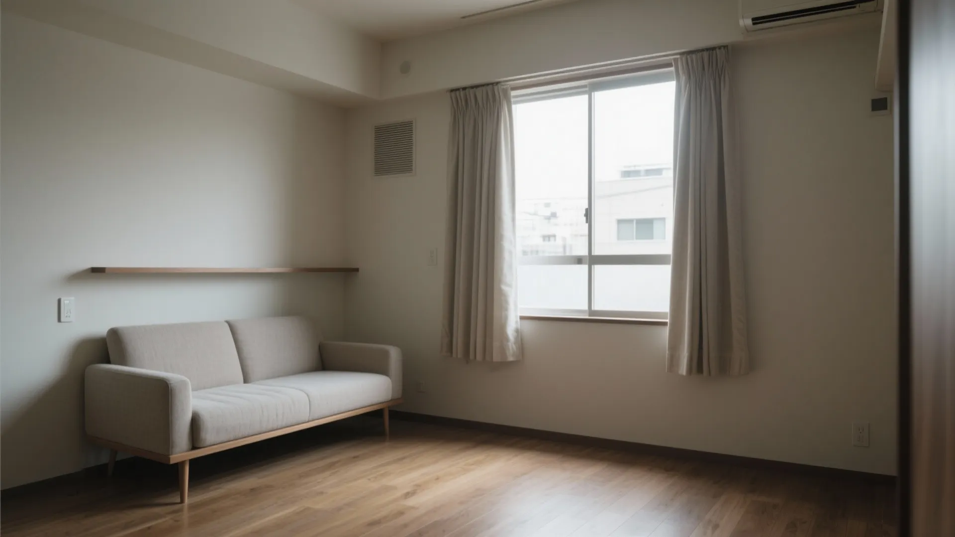 動線計画で“渦”を消す：家具の前出し3cmとカーテン裾の高さ調整（動線規画）