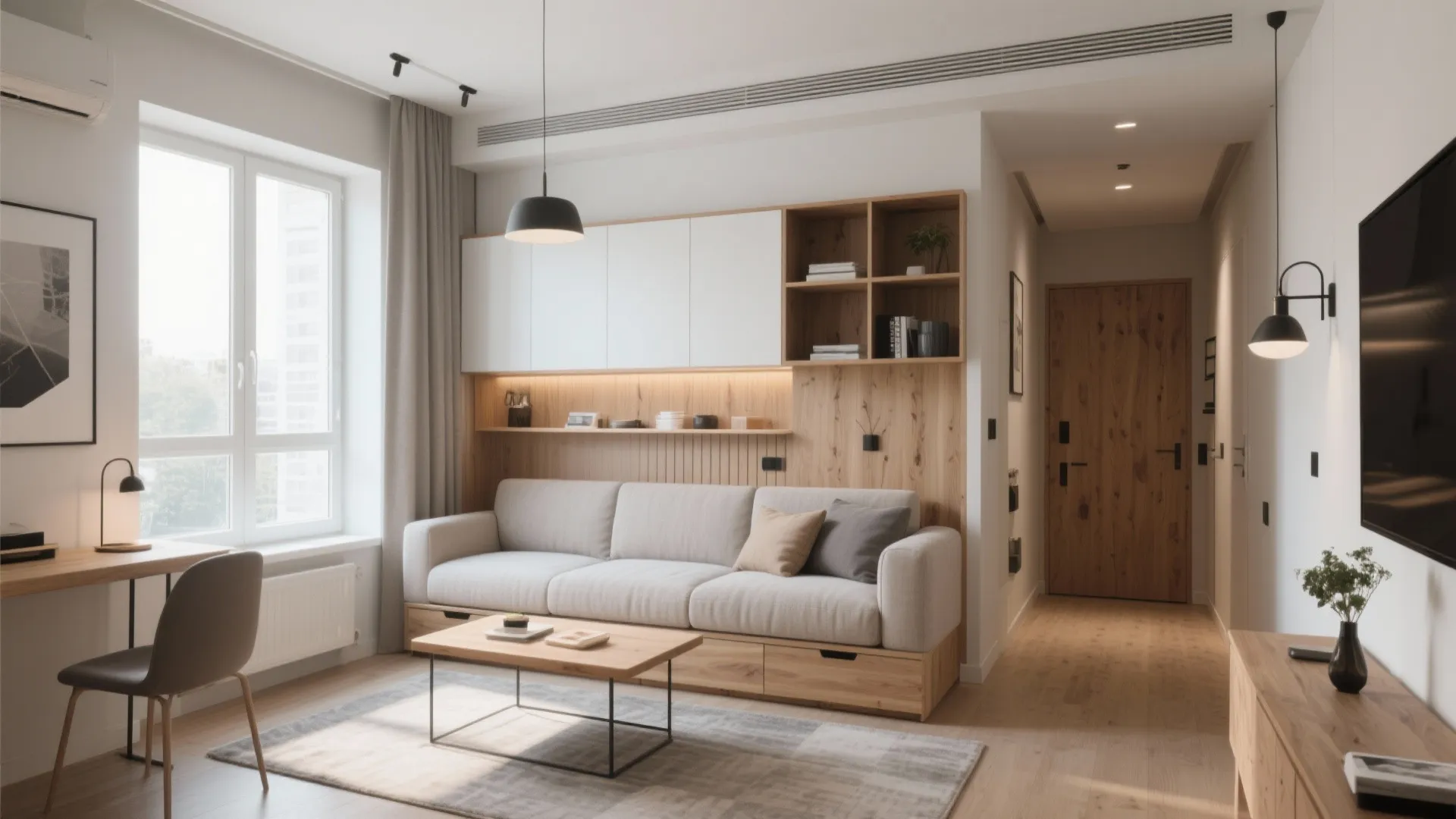 Multi-functional Furniture Partitions