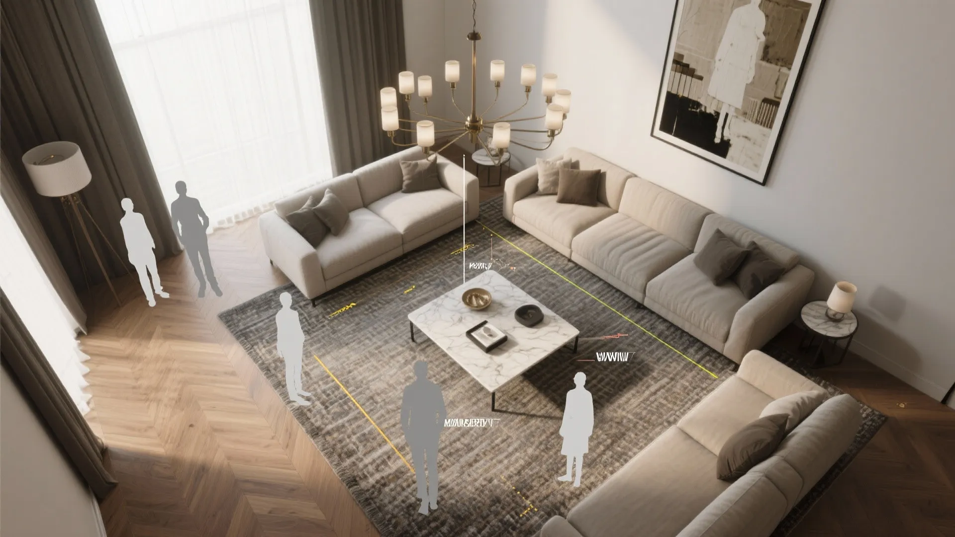 5. Mind furniture scale and sightlines for human comfort