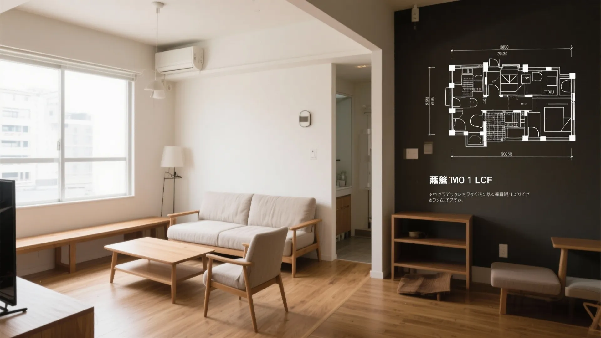 家具スケールは“肩と膝”基準で選ぶ（东京・大阪の賃貸事情）