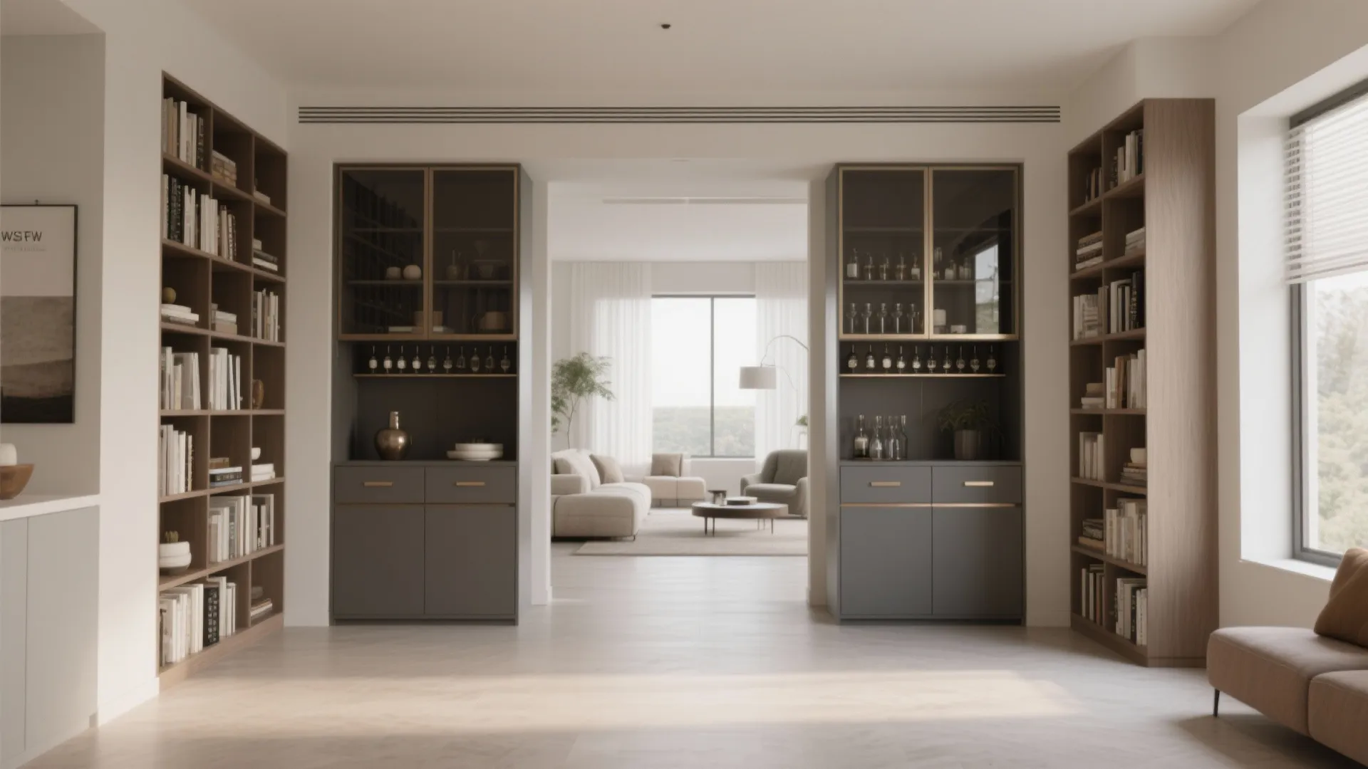 7. Align Furniture Symmetry