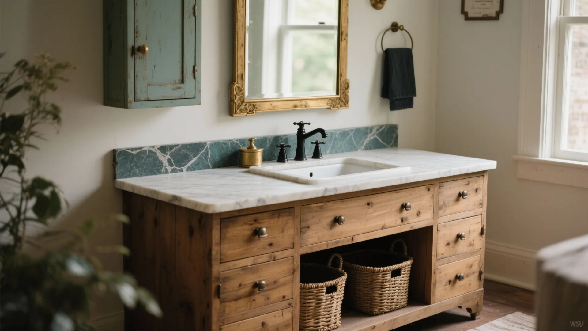 Swap Built-ins for One-Of-a-Kind Furniture