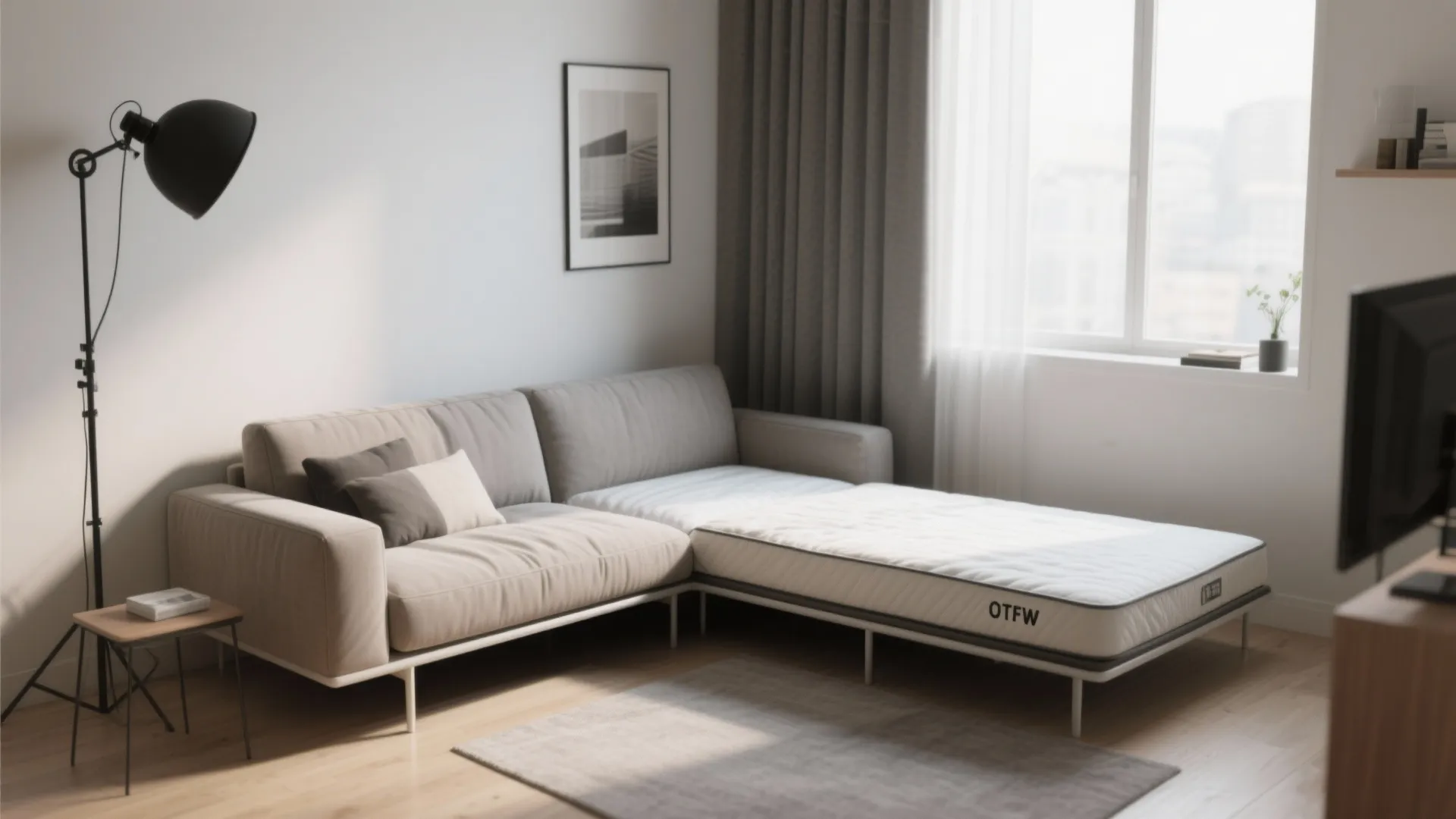 4. Futon-inspired minimal convertibles