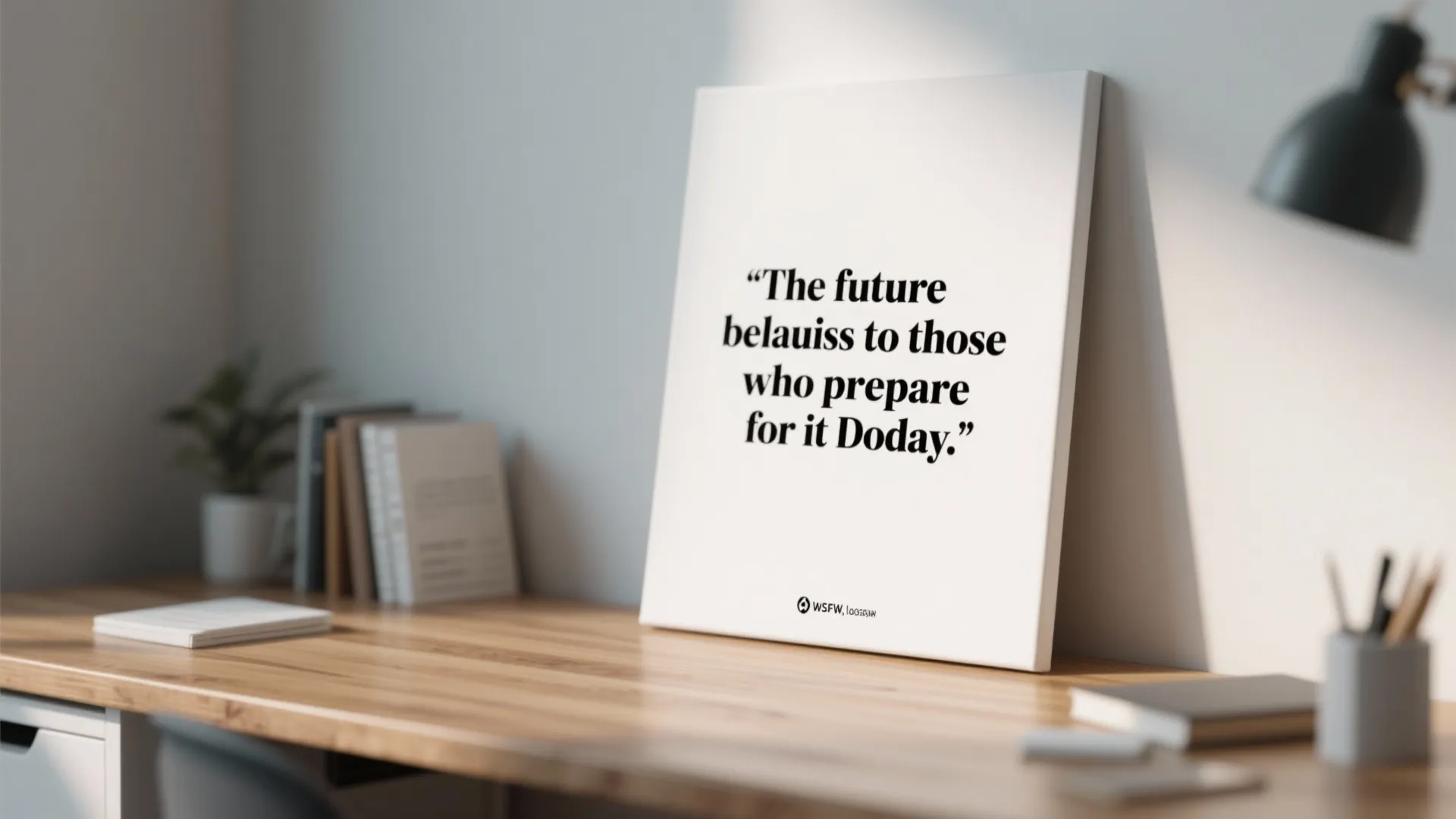 "The future belongs to those who prepare for it today" – Malcolm X