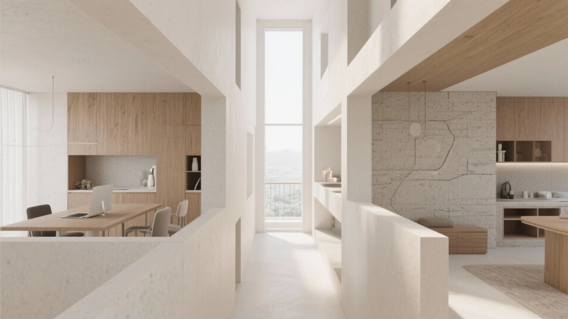 3-Bedroom Plan, Drawn for Near-Future Living