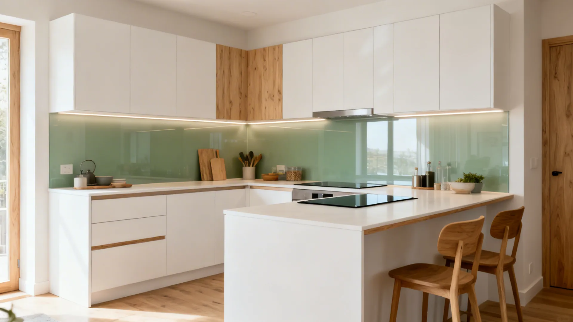 Small Kitchen Feels Cramped? G Shaped Kitchen Ideas