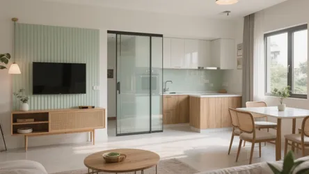 1 BHK Flat in Gachibowli: 5 Smart Design Ideas