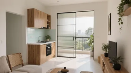 2 BHK Flats in Hyderabad Gachibowli: 5 Design Ideas