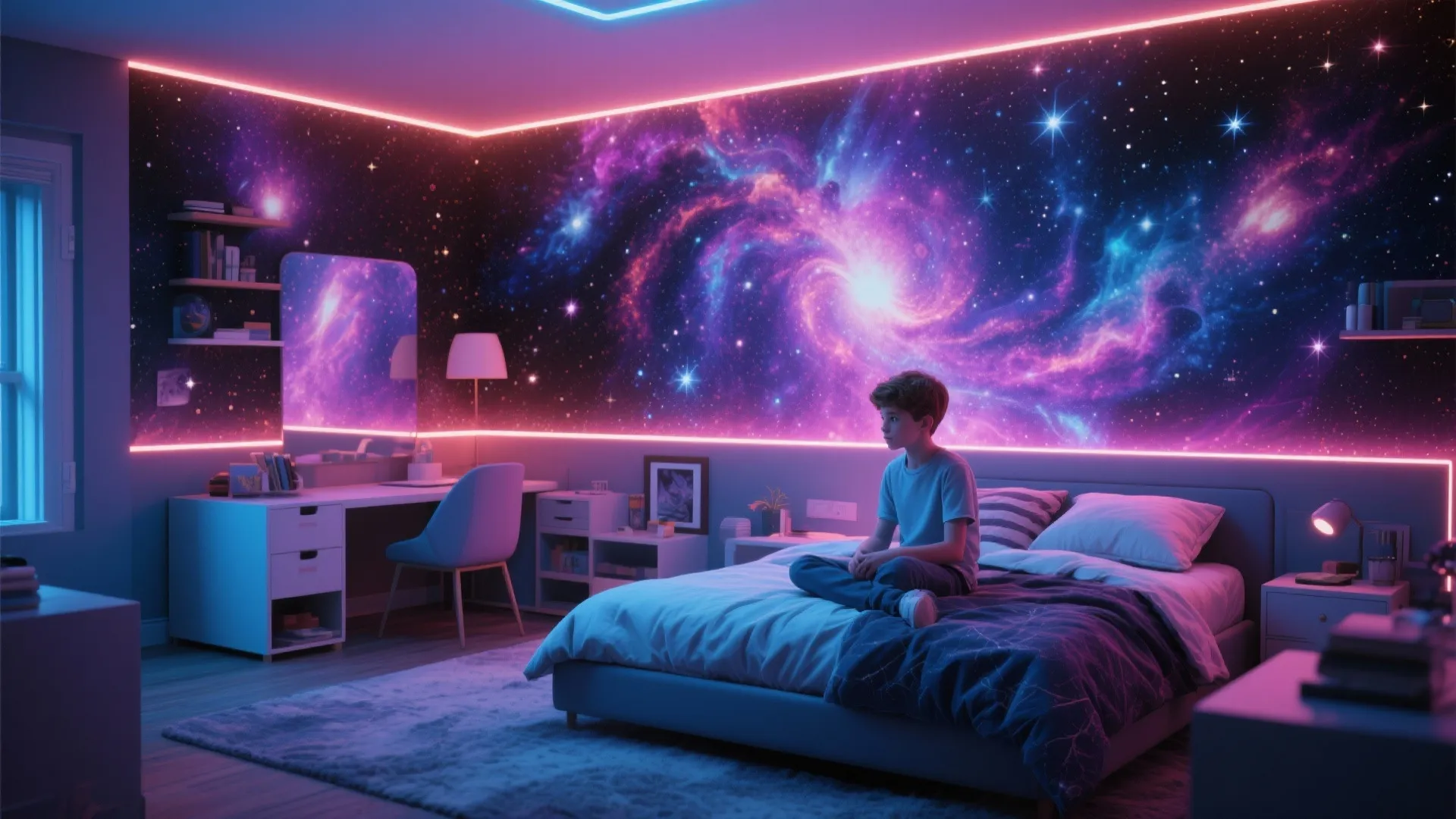 Galaxy & Abstract Art 3D Designs