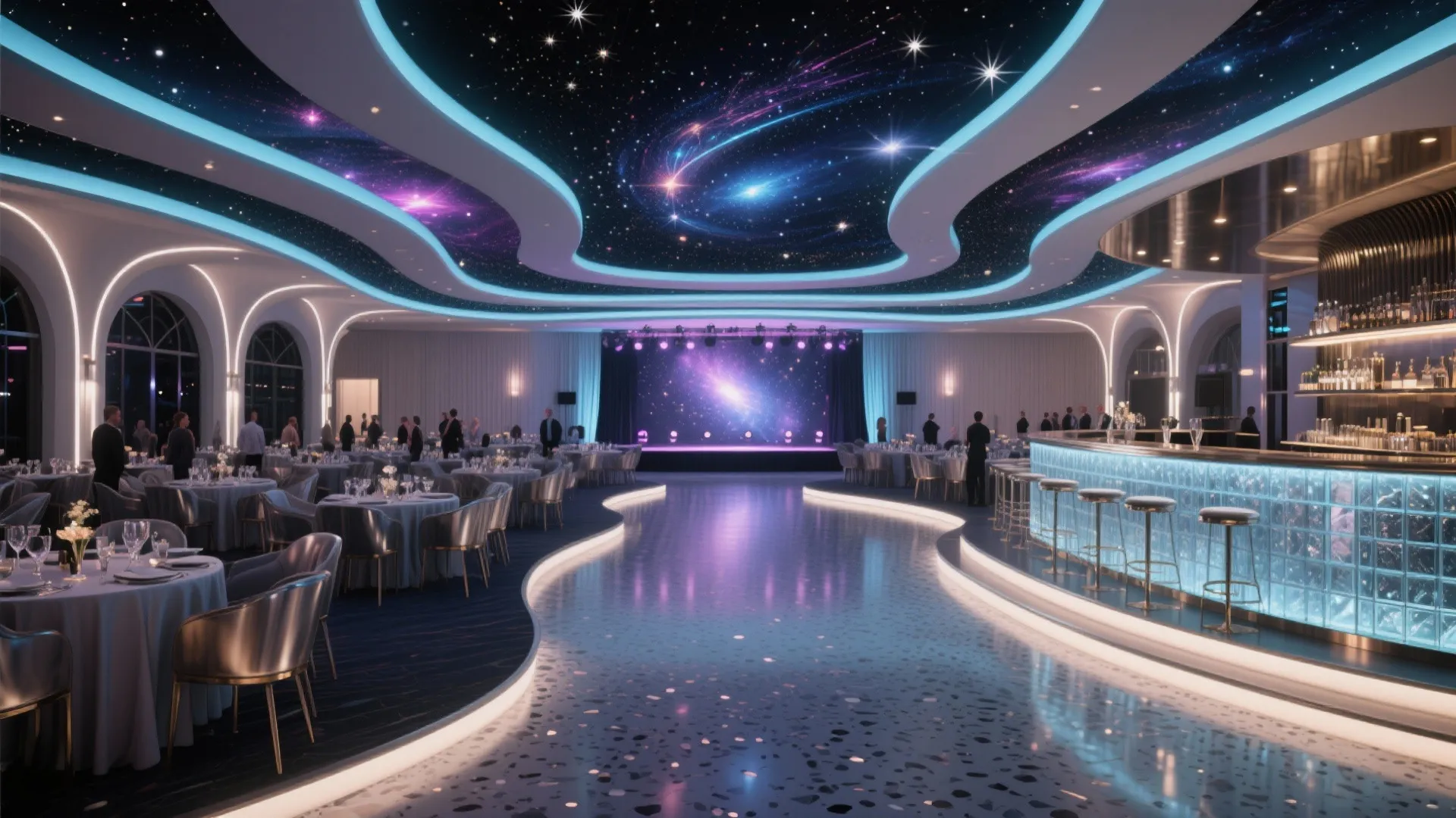Galaxy Party Hall: How to Design a Stunning Event Space: Fast-Track Guide to Creating a Memorable Galaxy-Themed Party Hall in Minutes