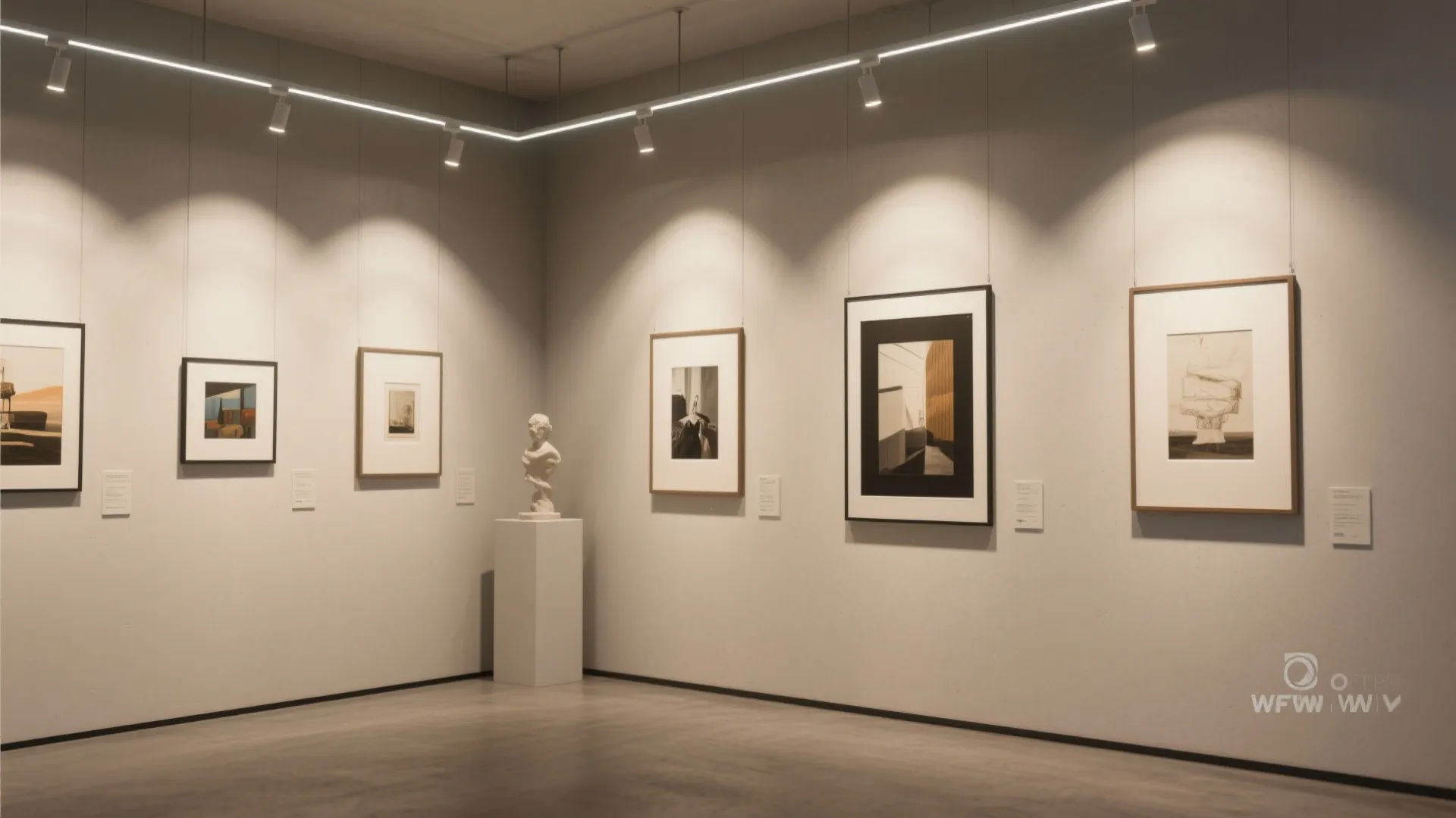 3. Gallery and Accent Lighting