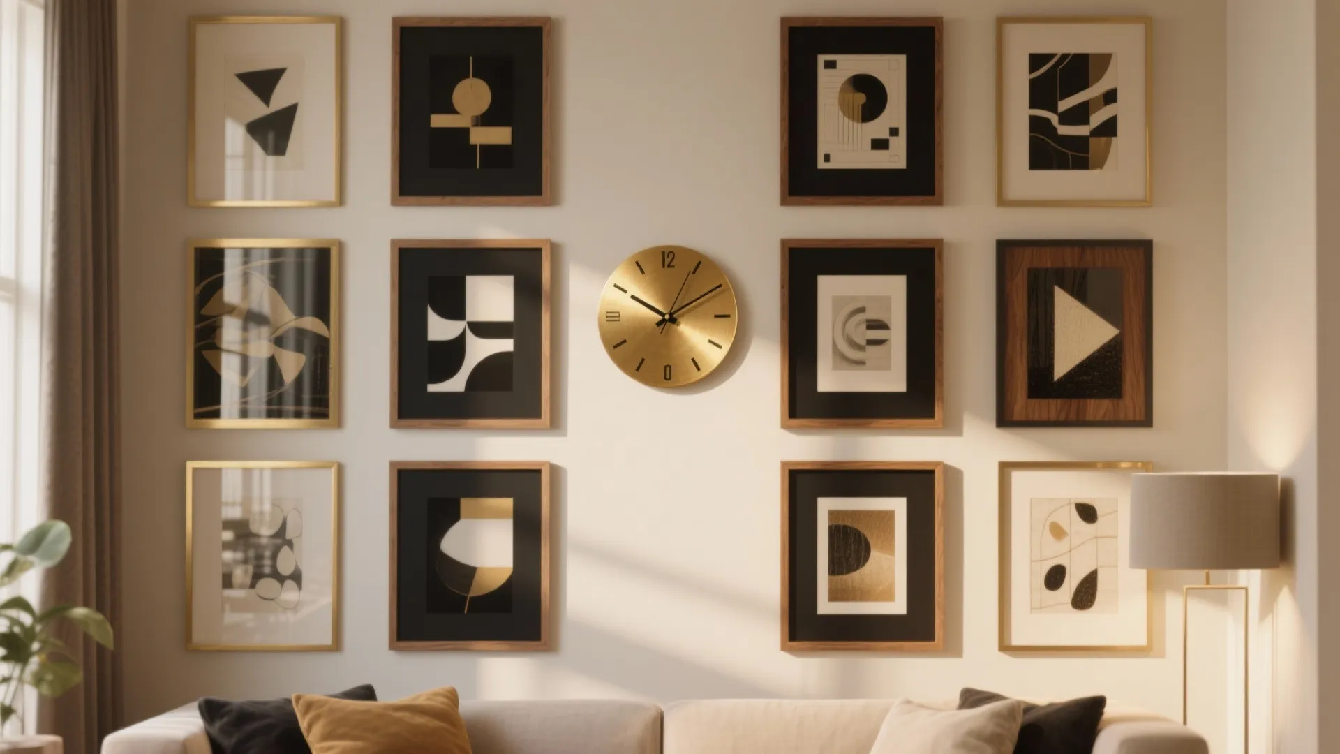 Gallery Wall Anchor: Layers With Rhythm