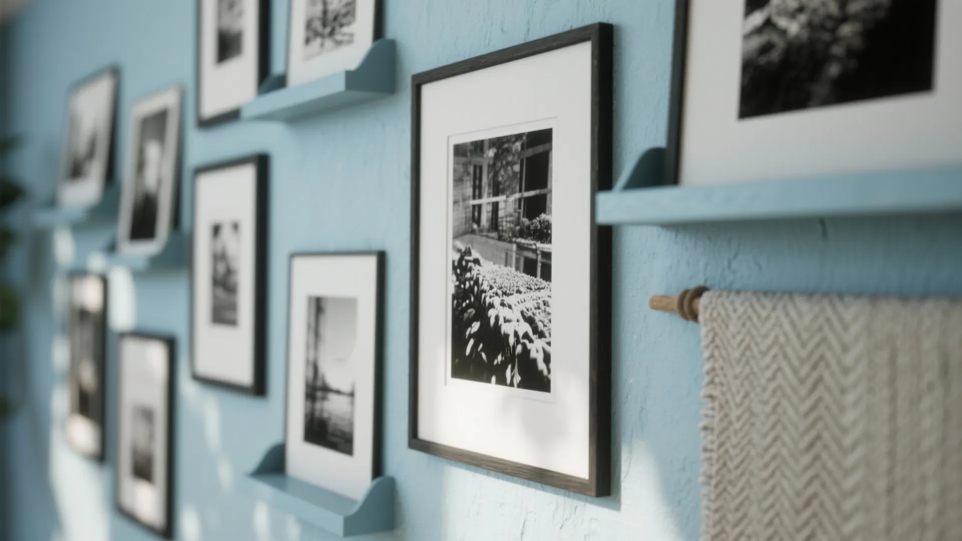 3. Pale Blue Backdrop for Art and Textures