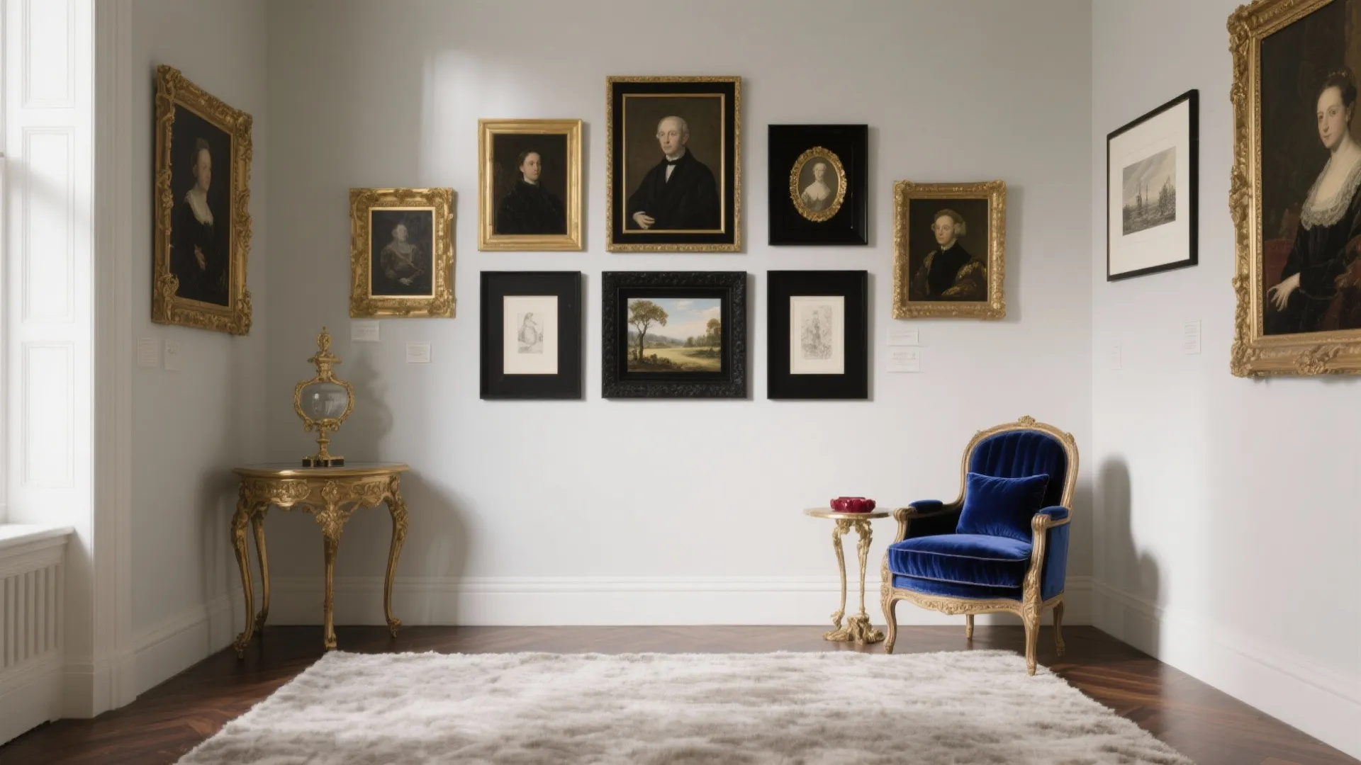 Gallery Walls and Curated Antiques
