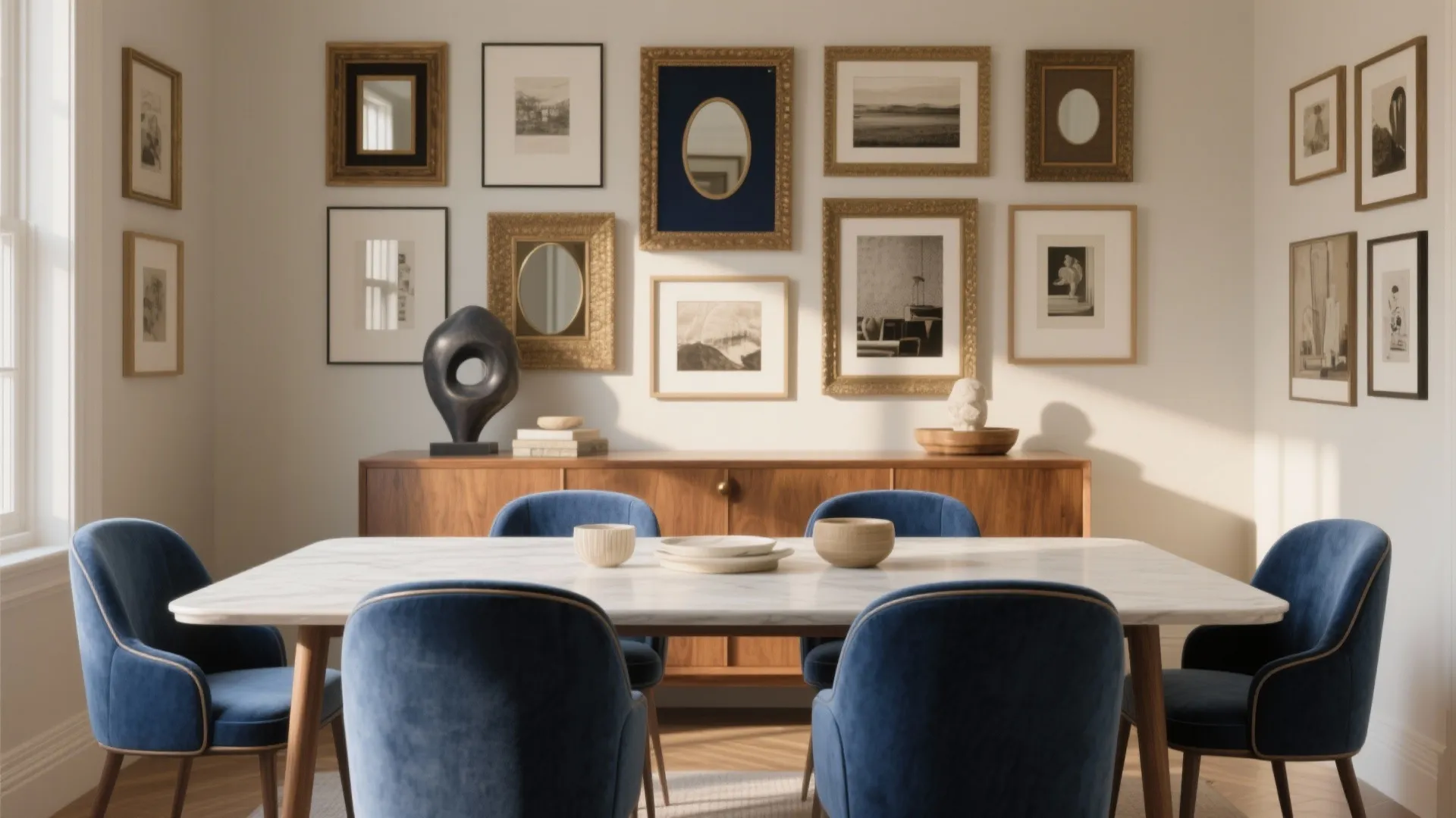 1. Curated gallery cluster