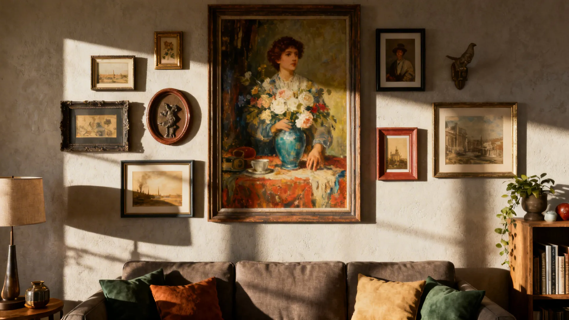 5. Gallery-Style Large-Scale Collage Wall