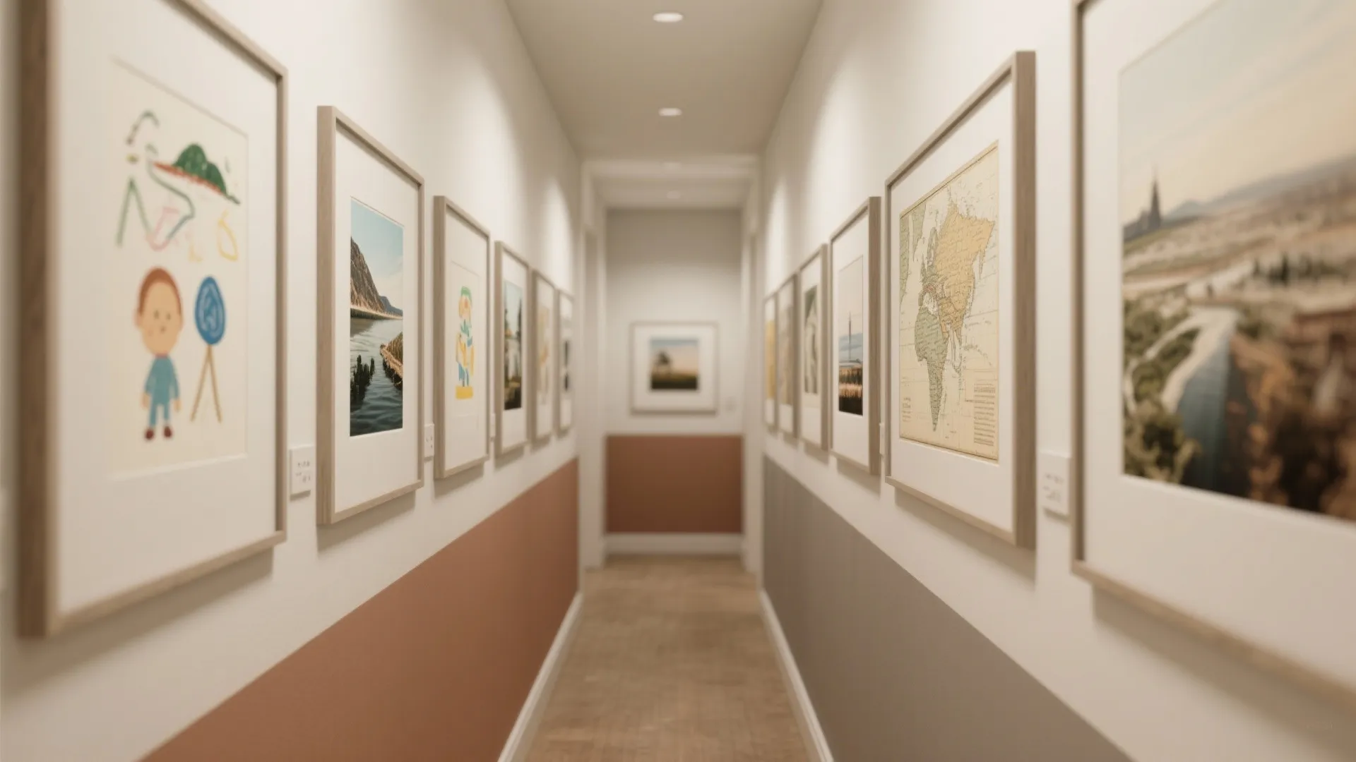 Gallery Wall Storytelling + Color Blocking