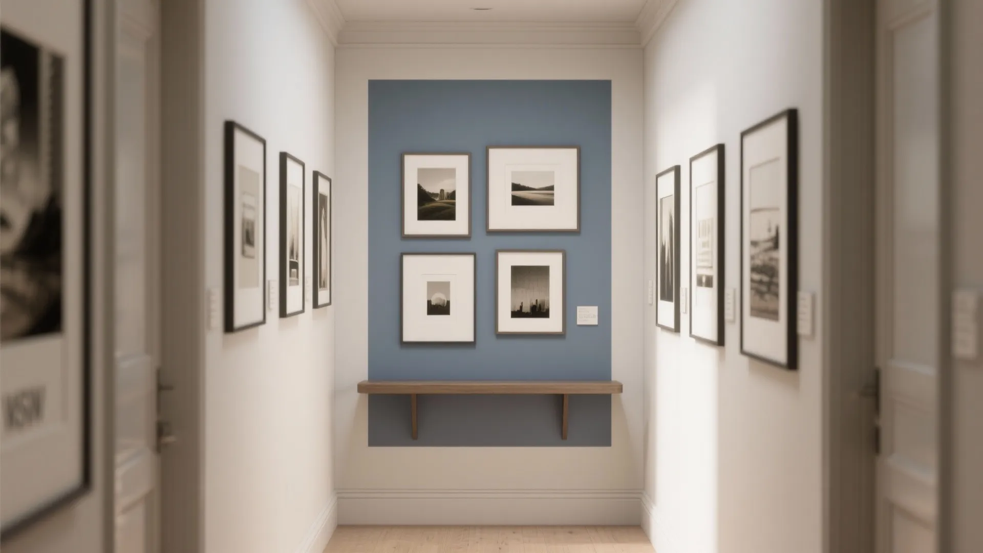 Gallery Wall Meets Color Blocking