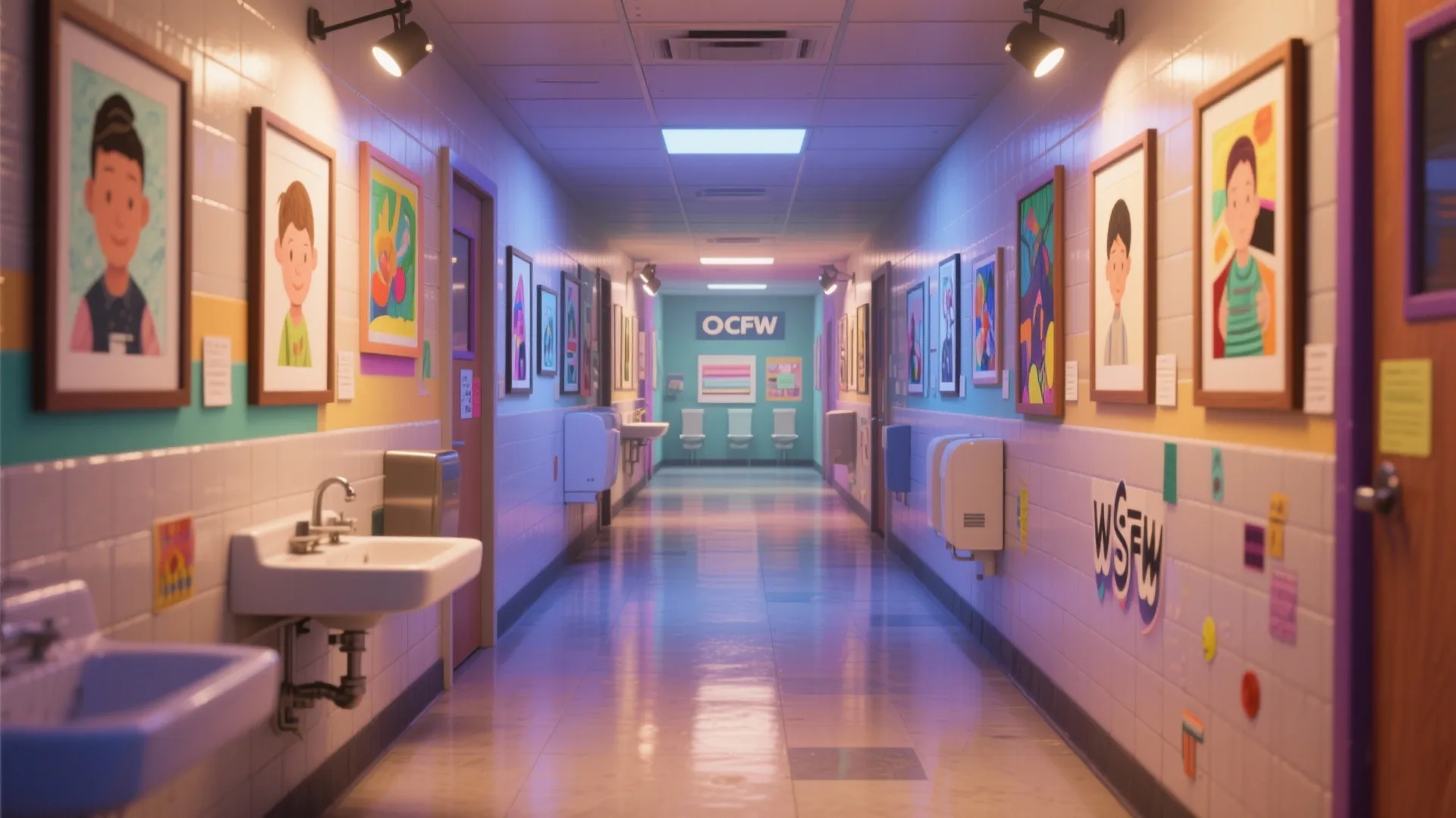 4. Mini Gallery Corridor