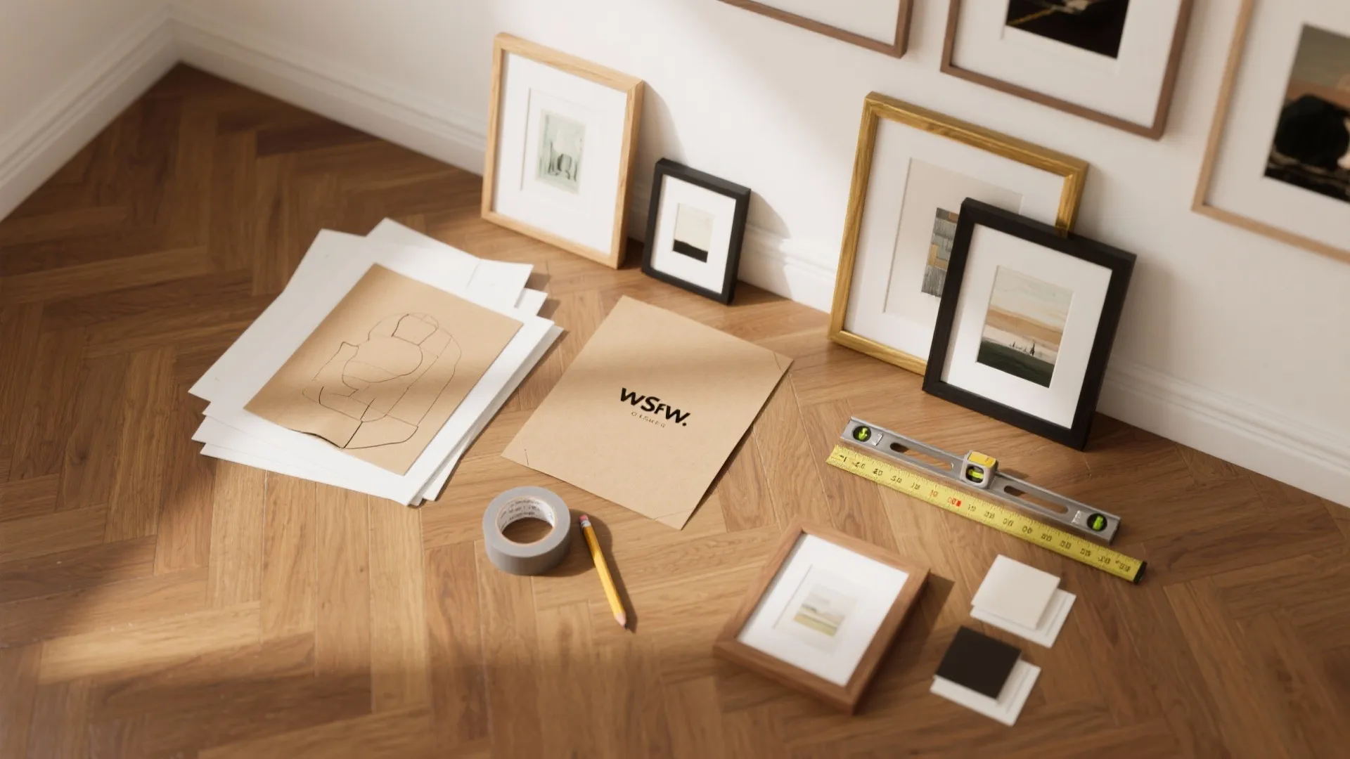 Art-first thinking: the balanced gallery wall